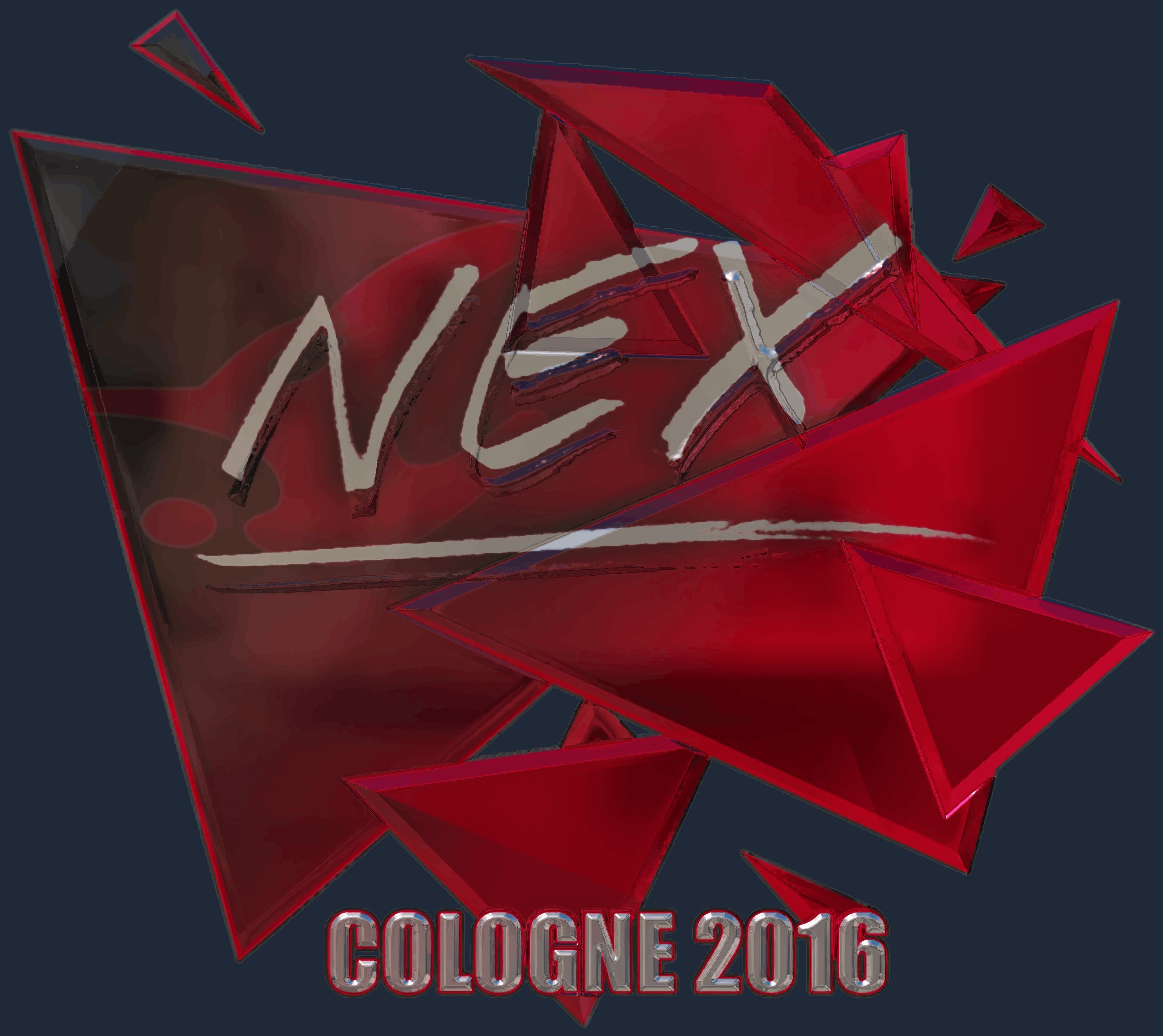 Sticker | nex (Foil) | Cologne 2016 Image