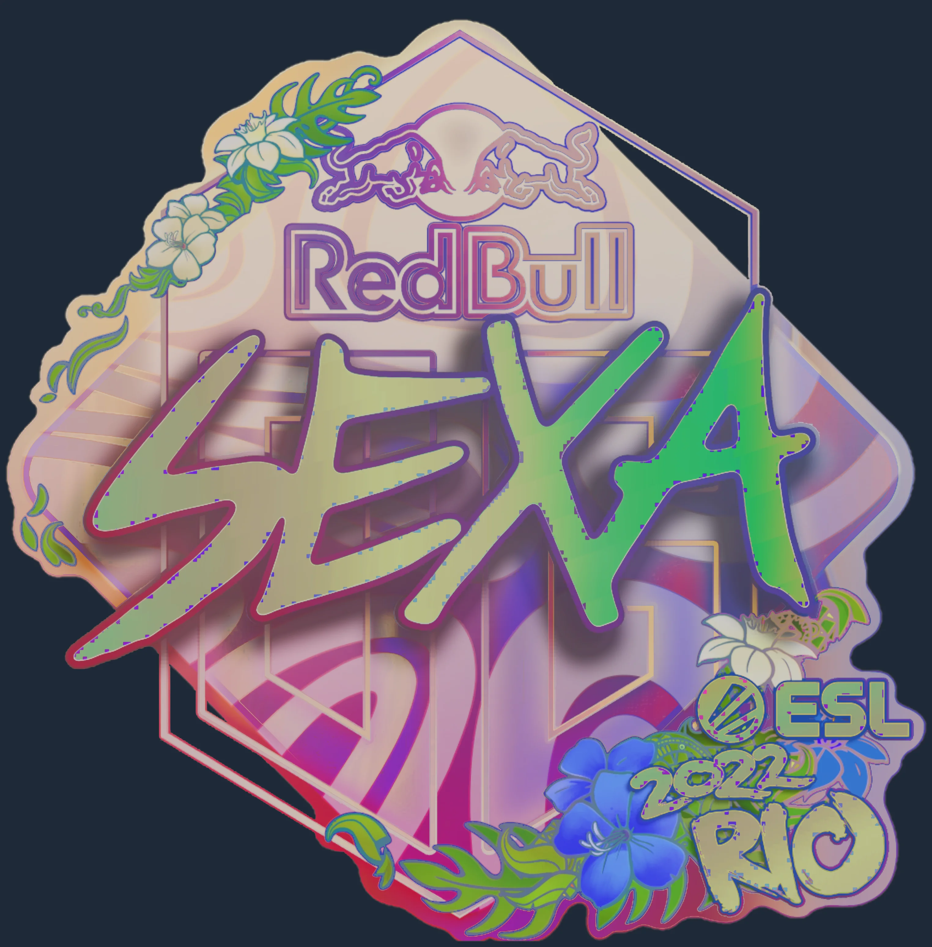 Sticker | nexa (Holo) | Rio 2022 Image