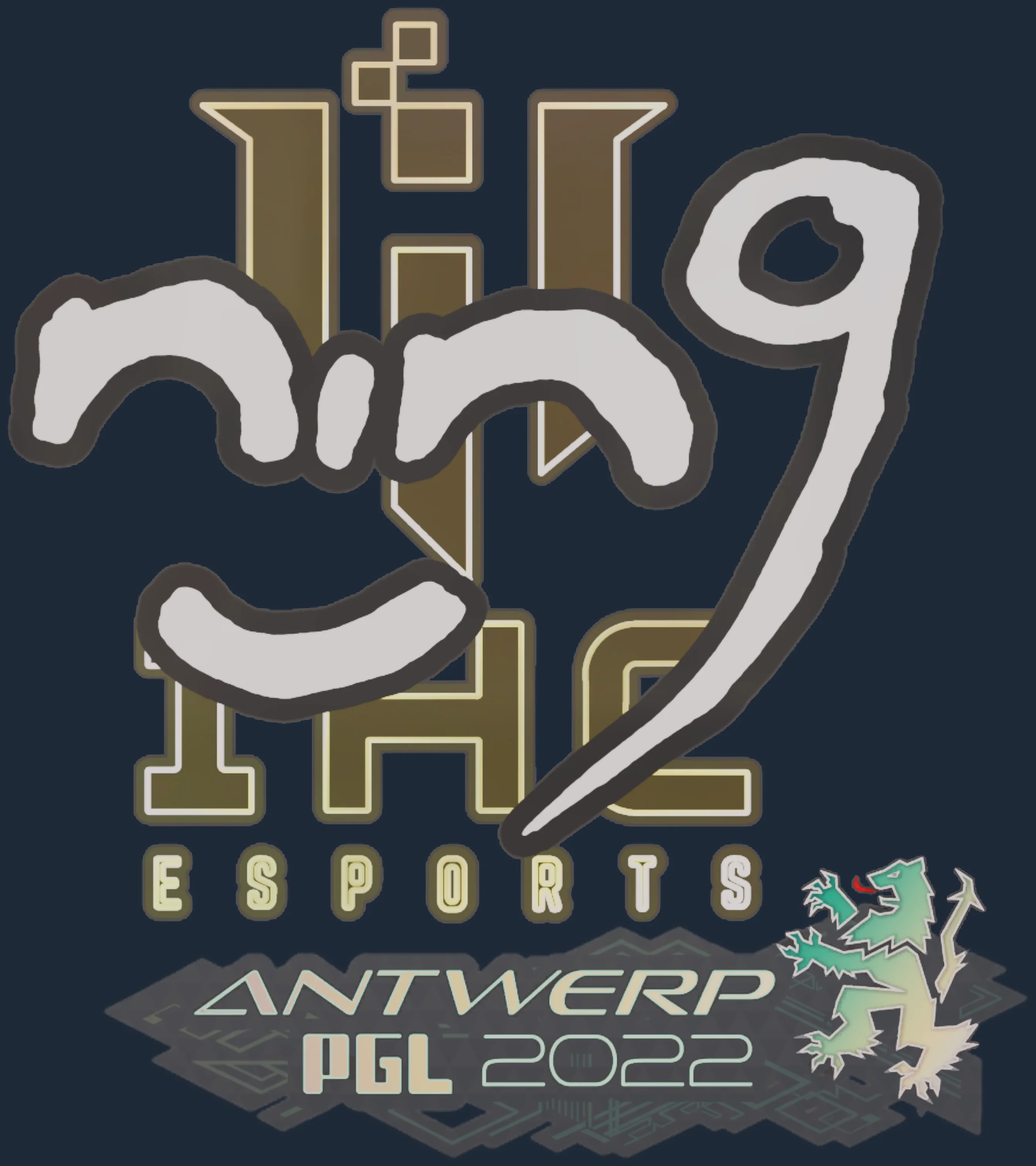 Sticker | nin9 | Antwerp 2022 Image