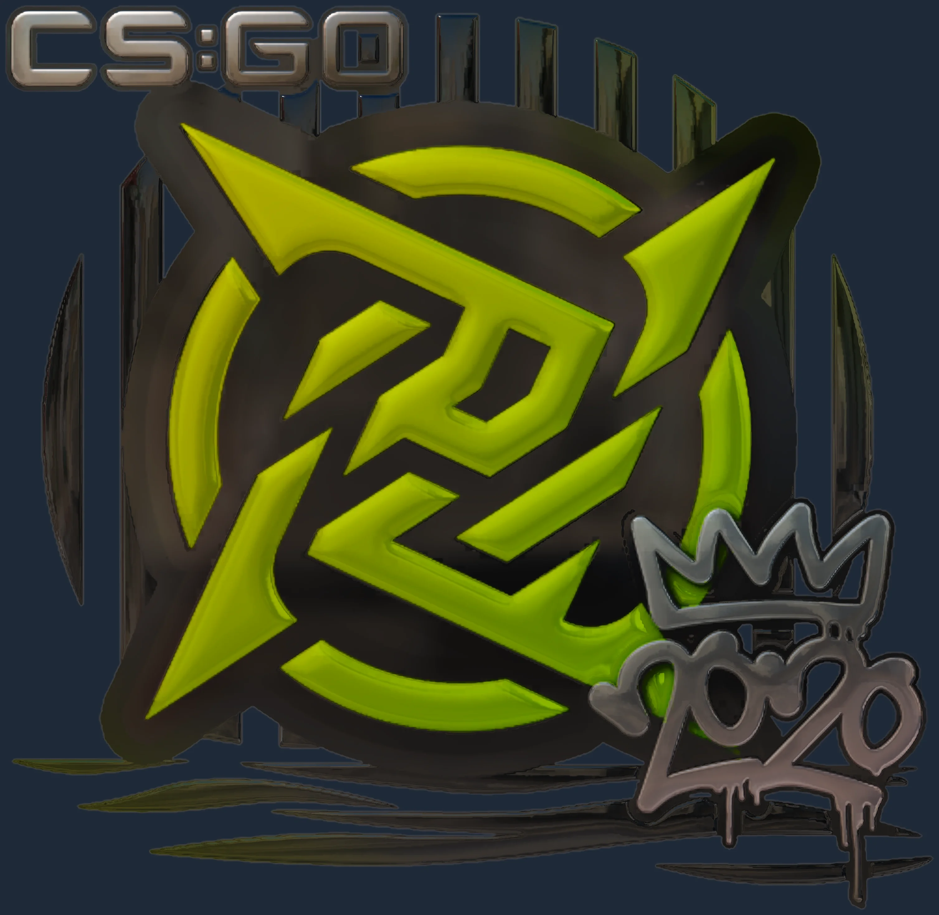 Sticker | Ninjas in Pyjamas (Foil) | 2020 RMR Image