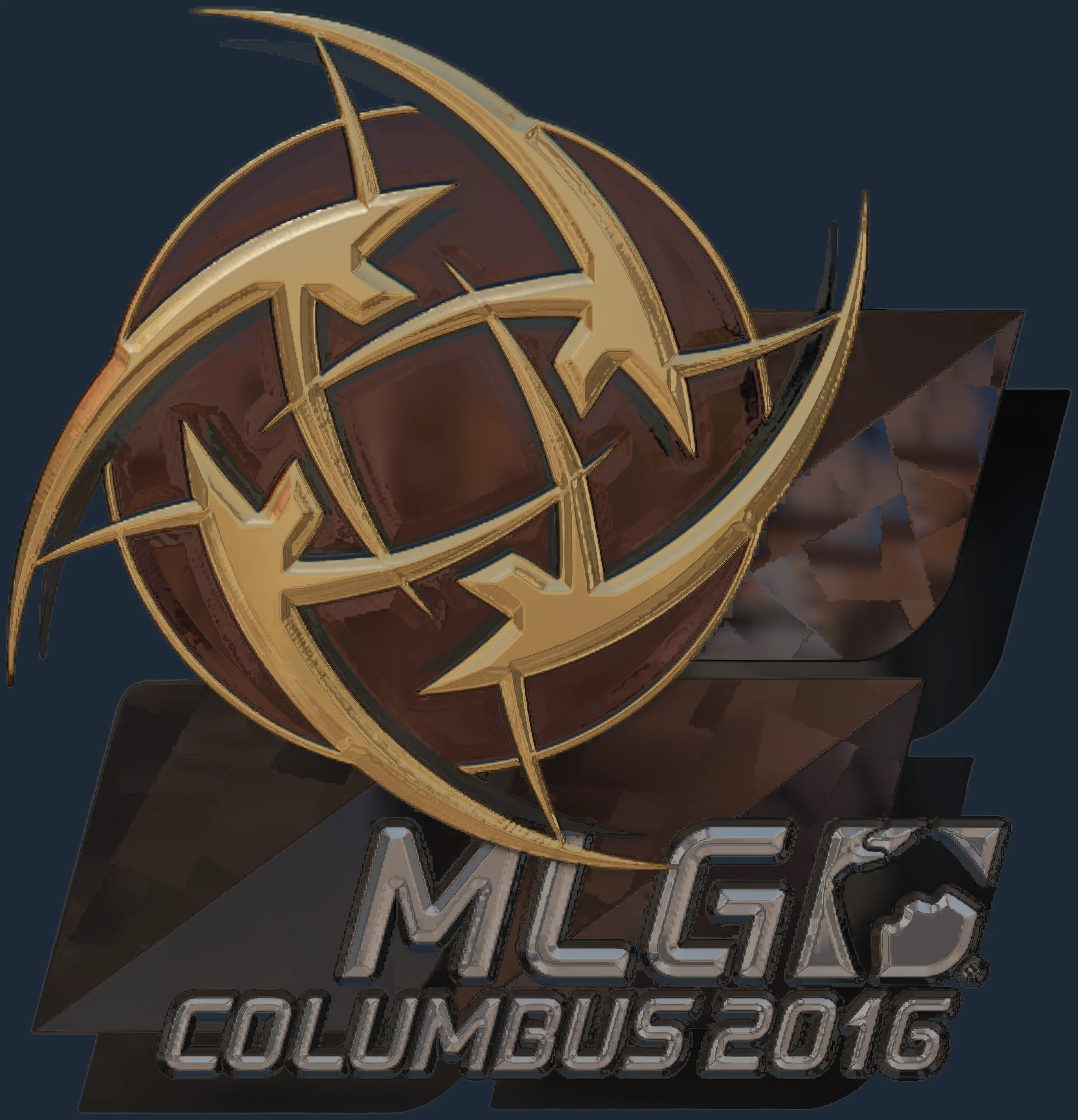 Sticker | Ninjas in Pyjamas (Foil) | MLG Columbus 2016 Image