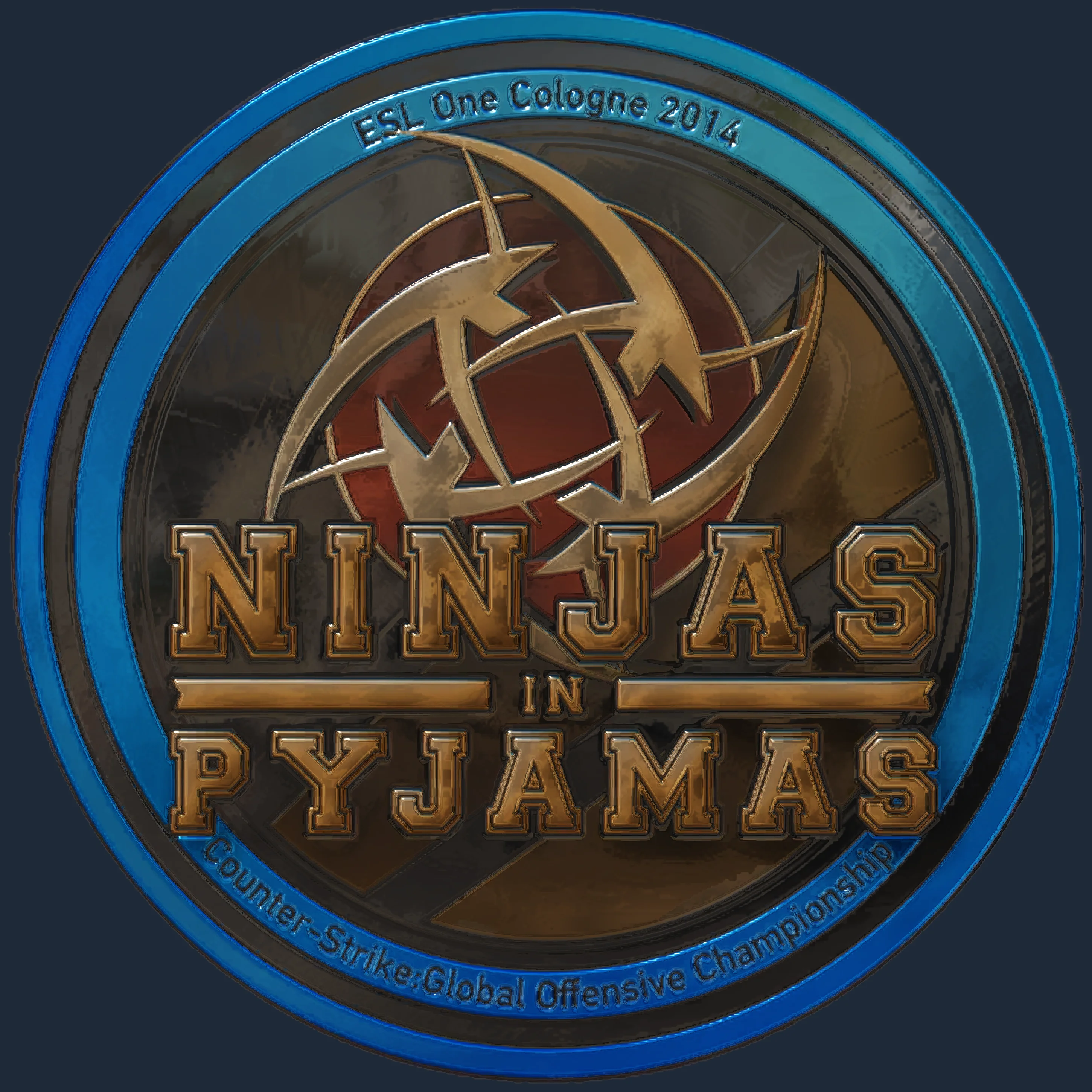 Sticker | Ninjas in Pyjamas (Foil) | Cologne 2014 Image