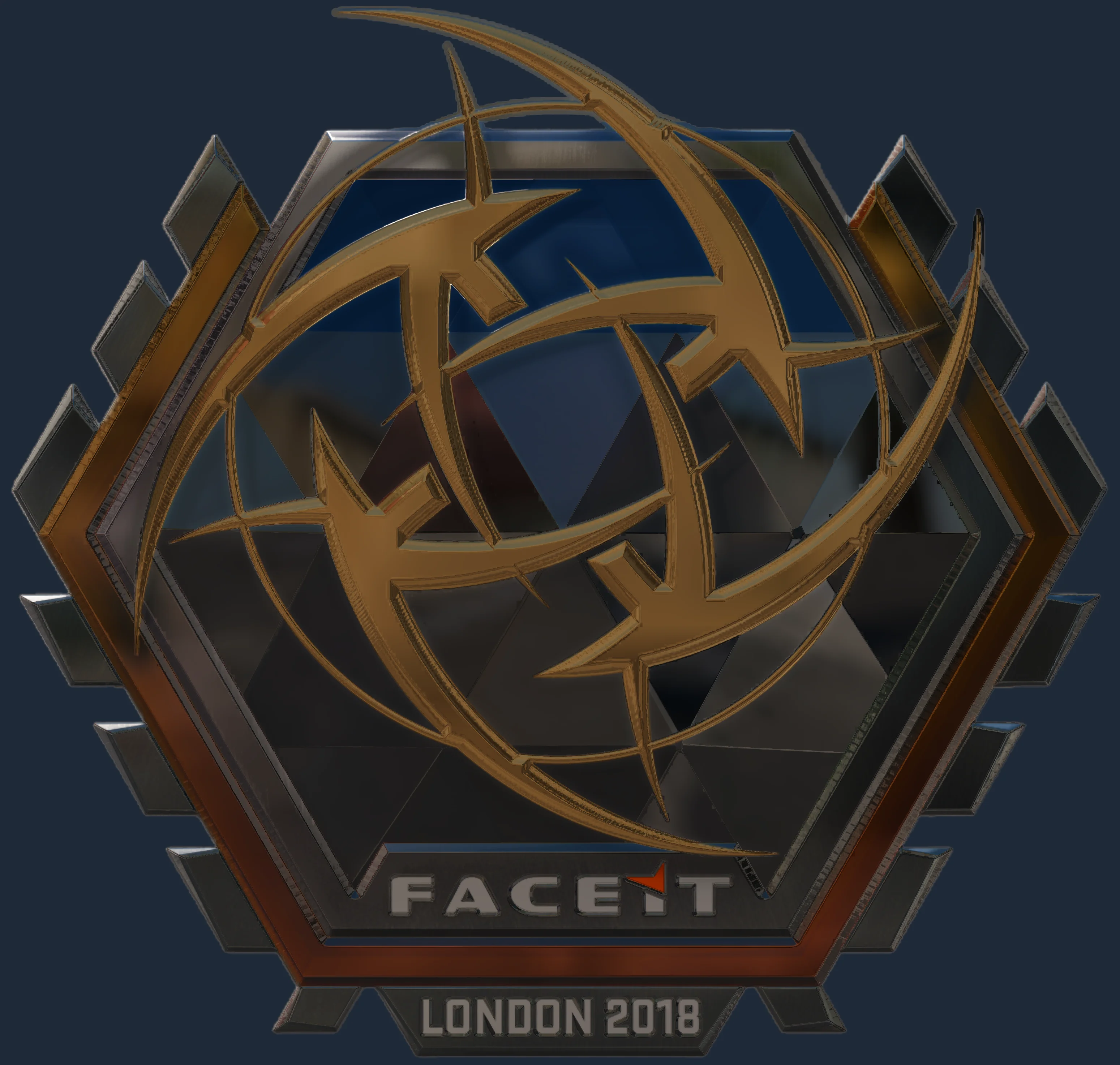 Sticker | Ninjas in Pyjamas (Foil) | London 2018 Image