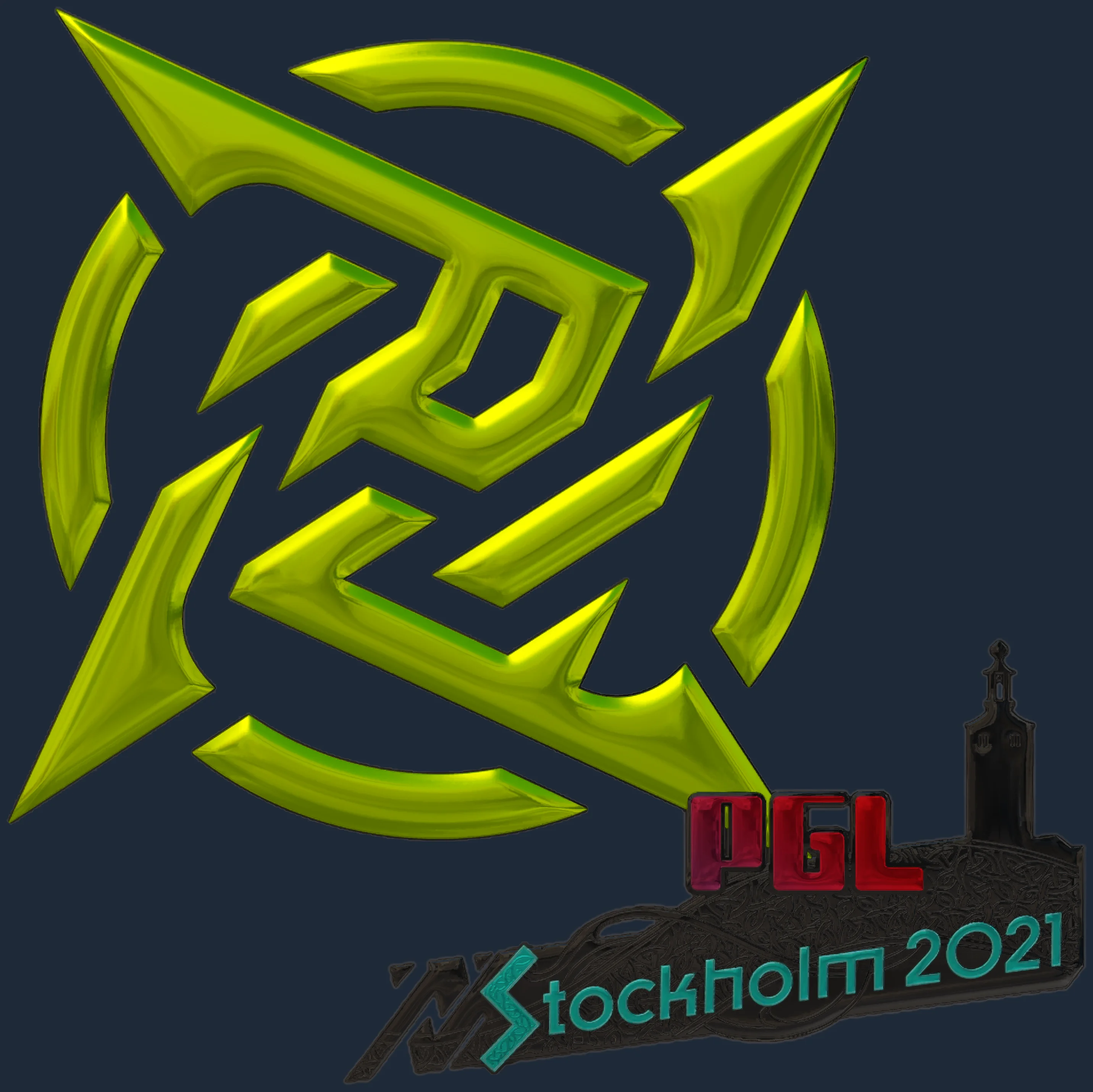 Sticker | Ninjas in Pyjamas (Foil) | Stockholm 2021 Image