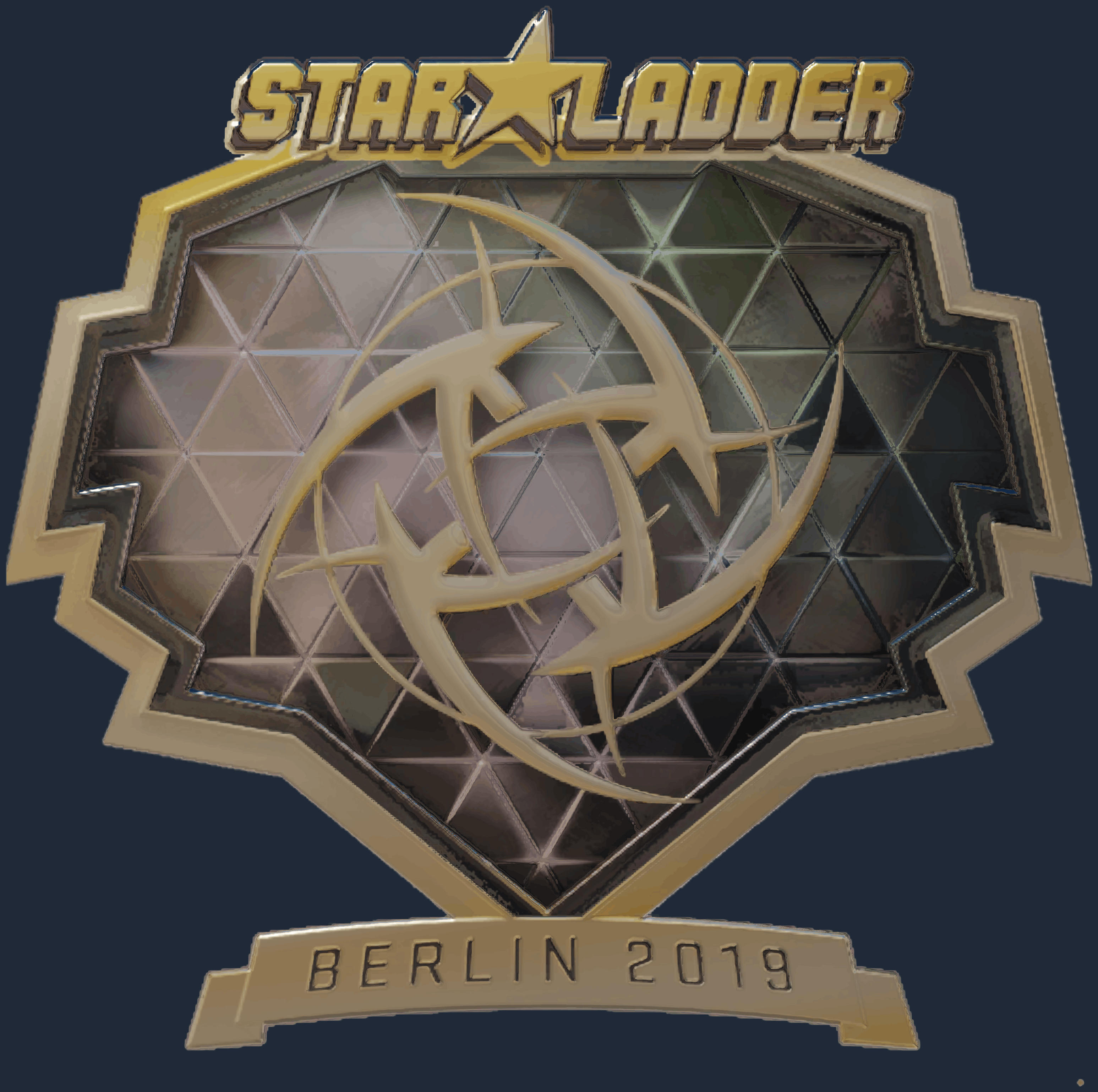 Sticker | Ninjas in Pyjamas (Gold) | Berlin 2019 Image