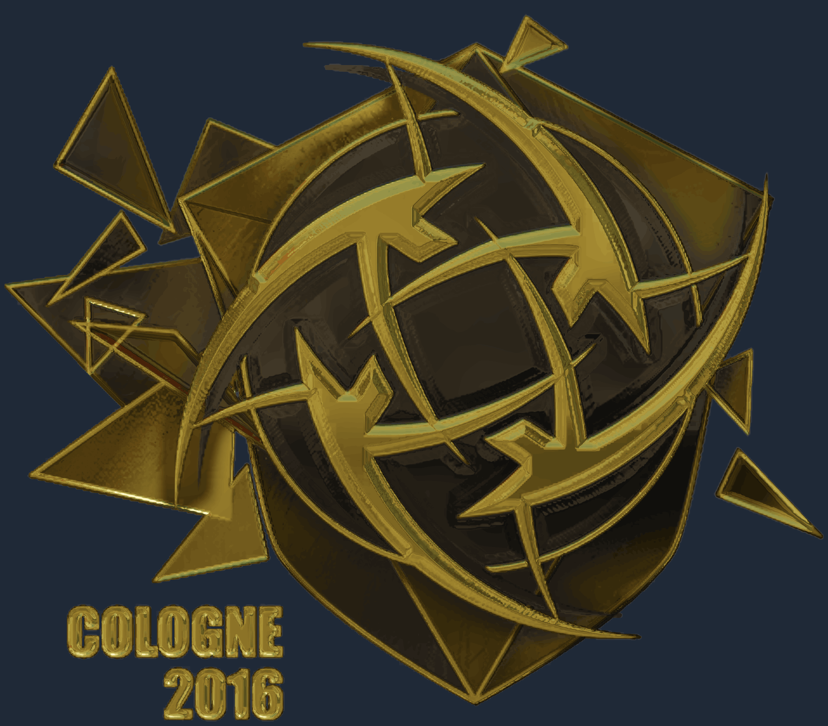 Sticker | Ninjas in Pyjamas (Gold) | Cologne 2016 Image