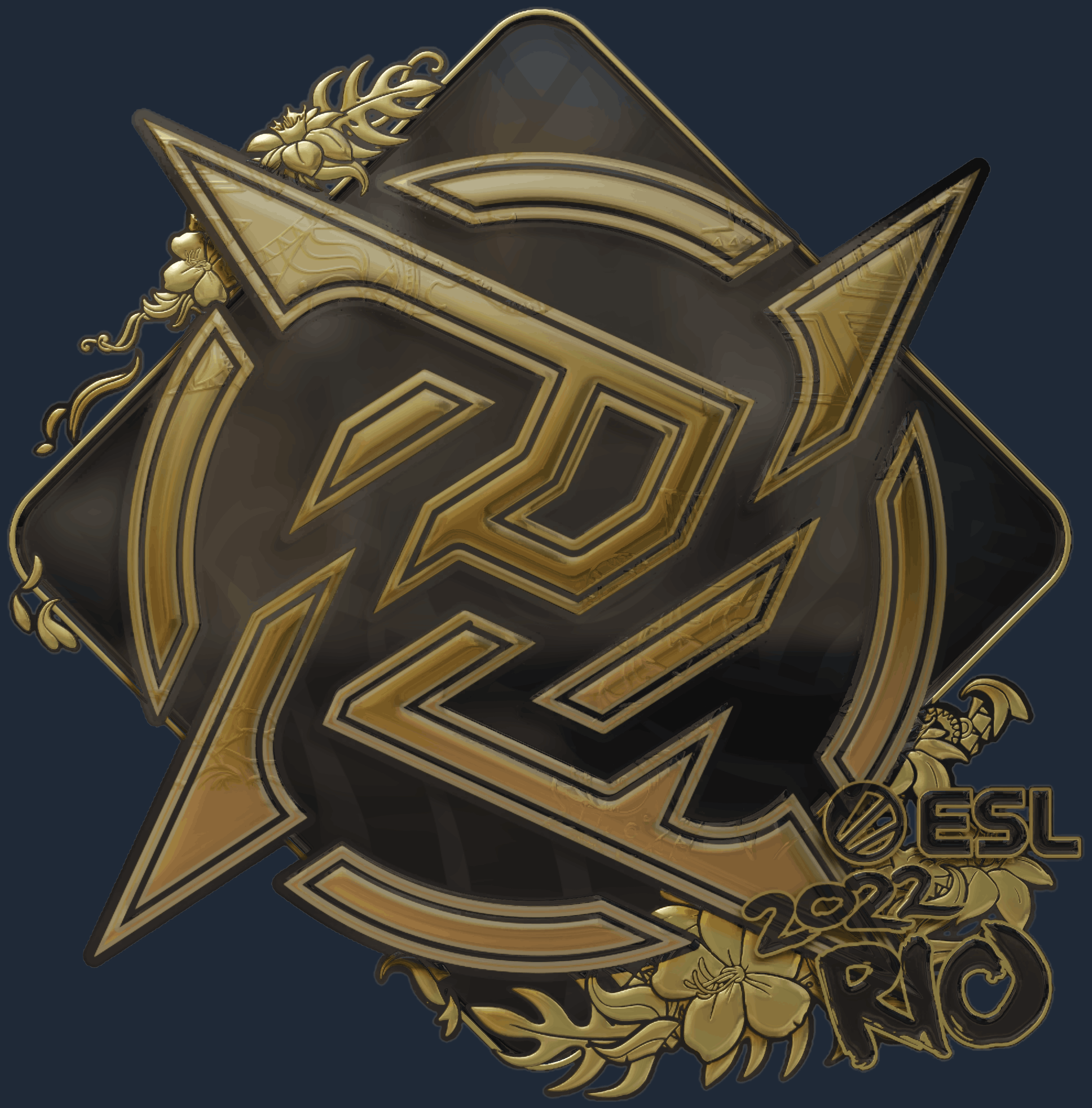 Sticker | Ninjas in Pyjamas (Gold) | Rio 2022 Image