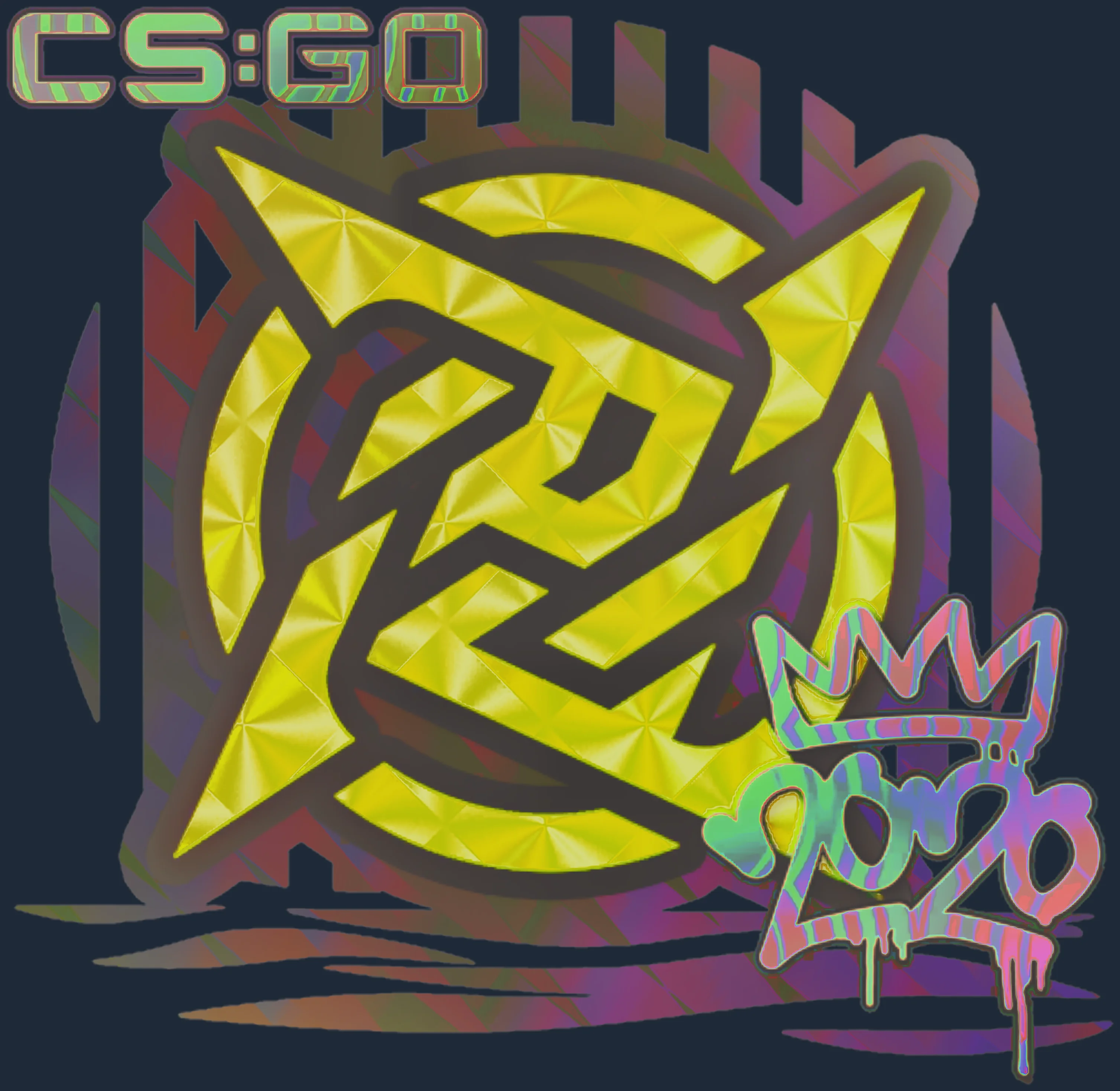 Sticker | Ninjas in Pyjamas (Holo) | 2020 RMR Image