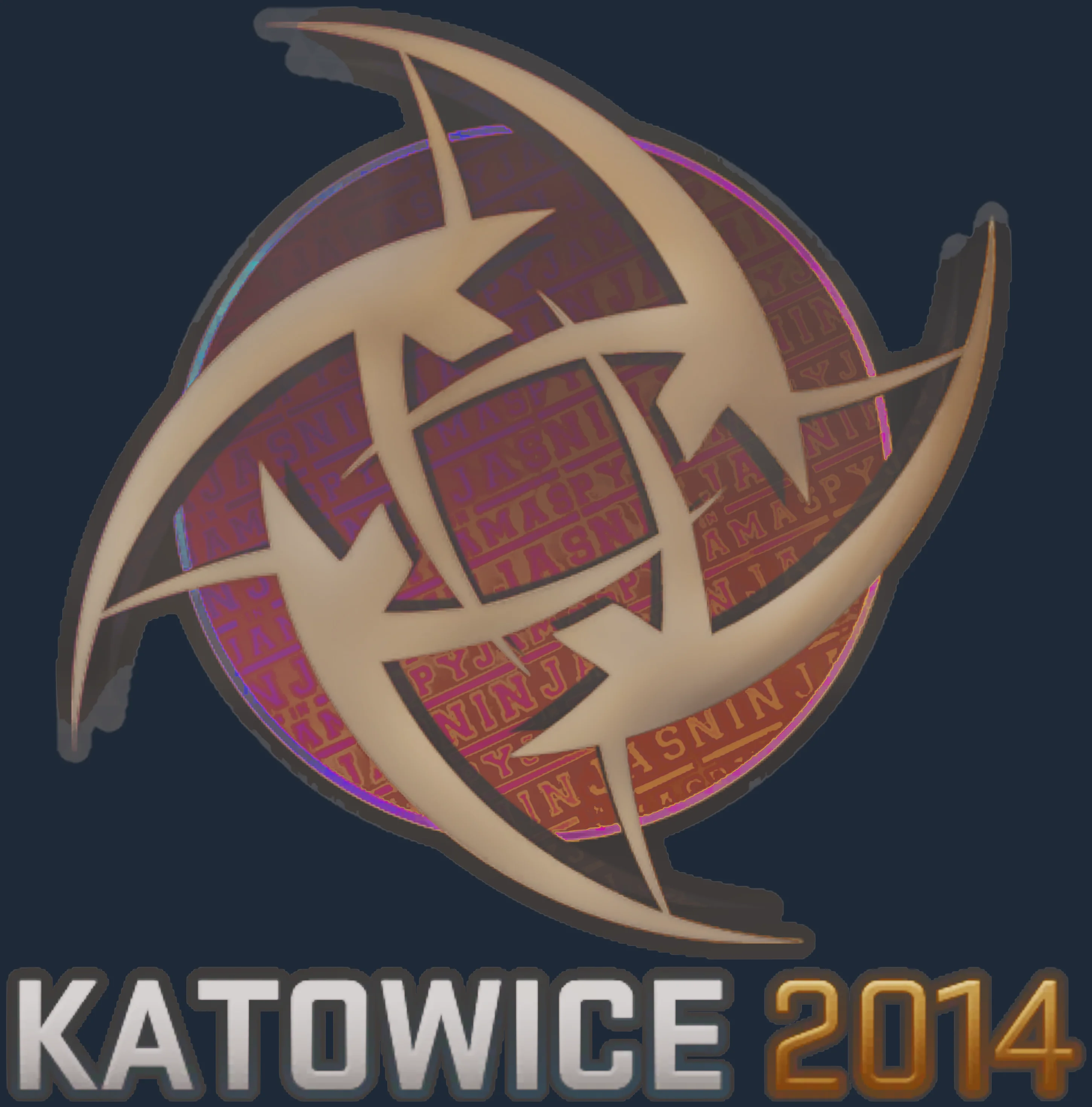 Sticker | Ninjas in Pyjamas (Holo) | Katowice 2014 Image