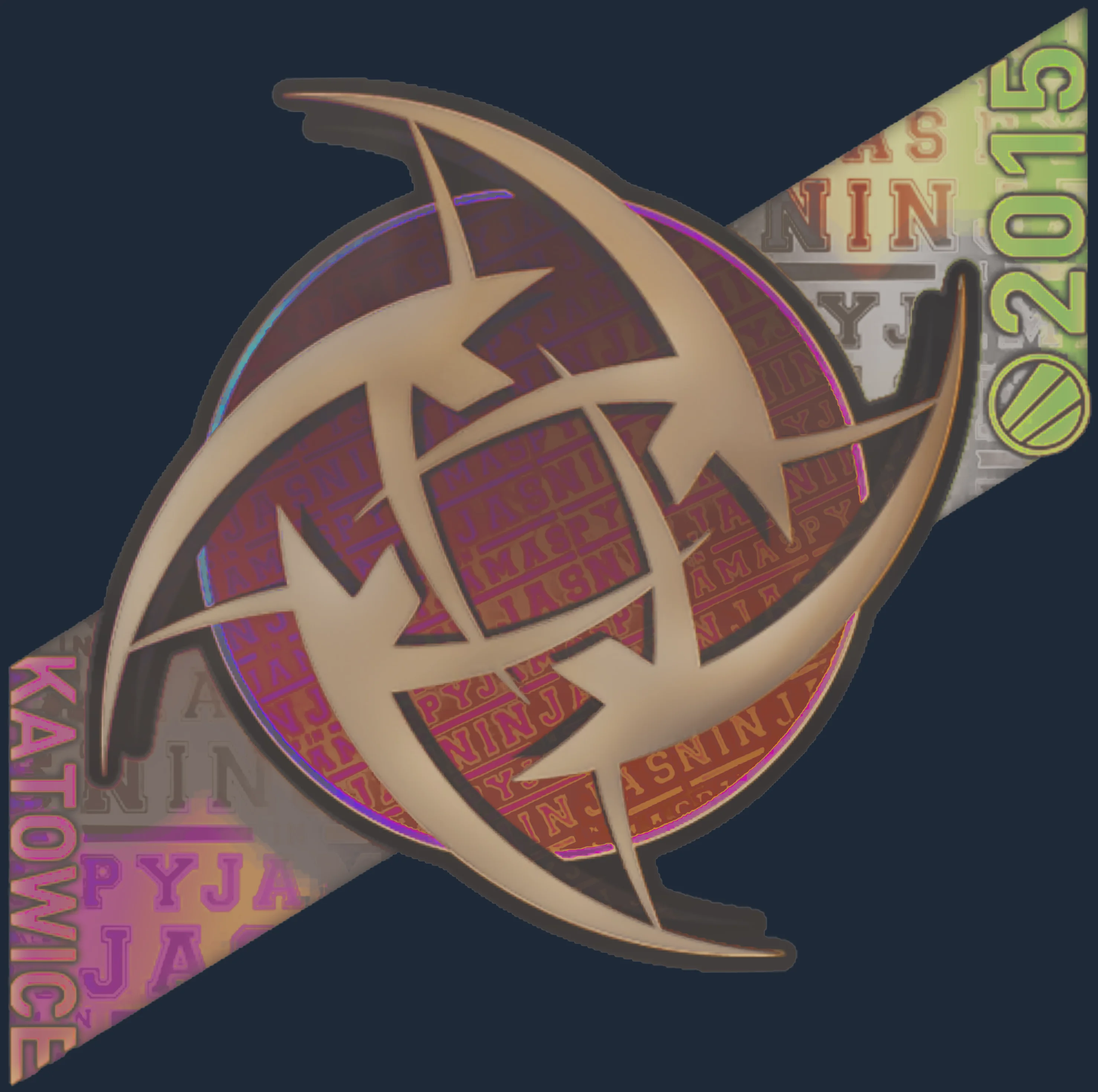 Sticker | Ninjas in Pyjamas (Holo) | Katowice 2015 Image