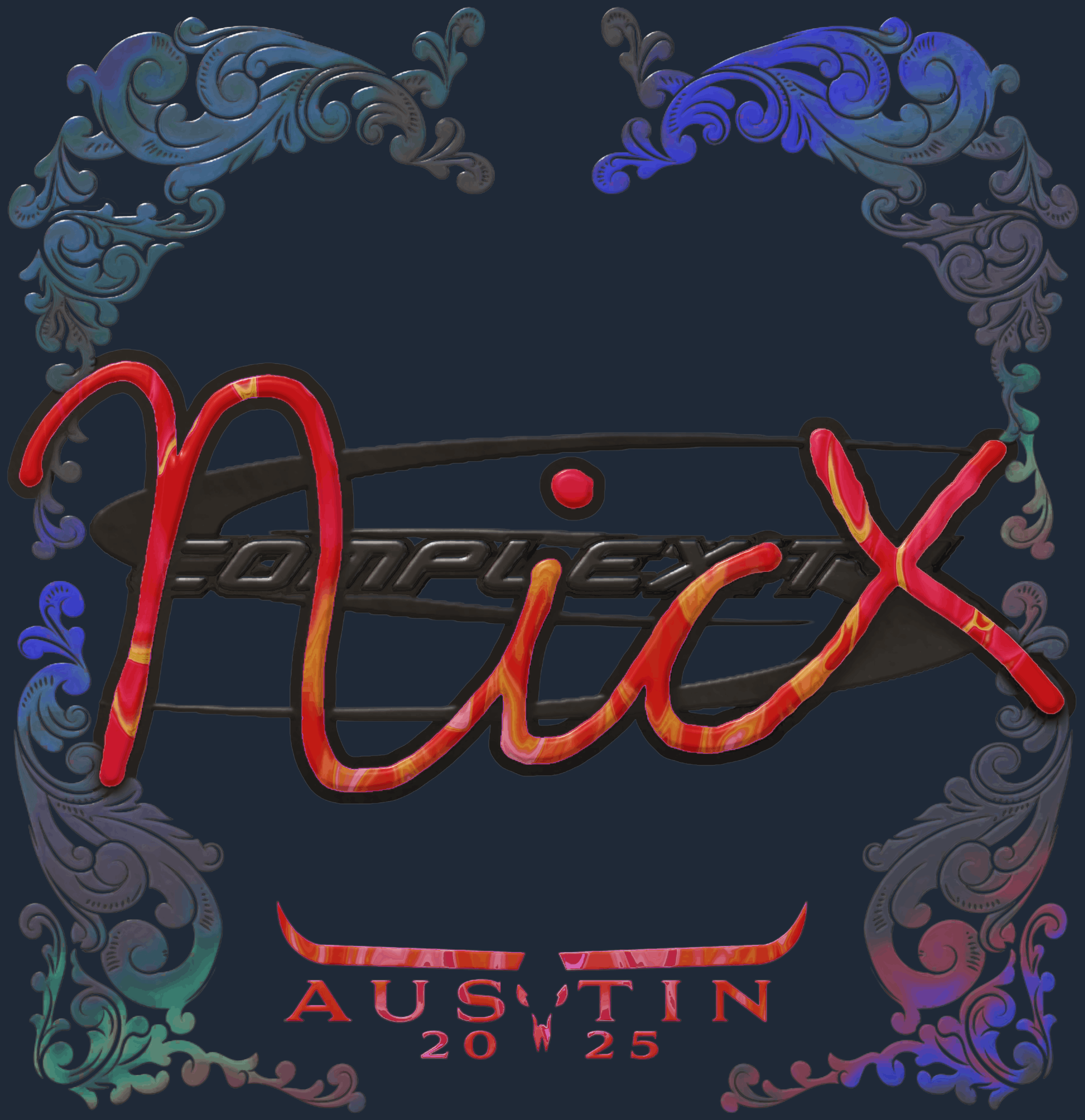 Sticker | nicx (Holo) | Austin 2025 Image