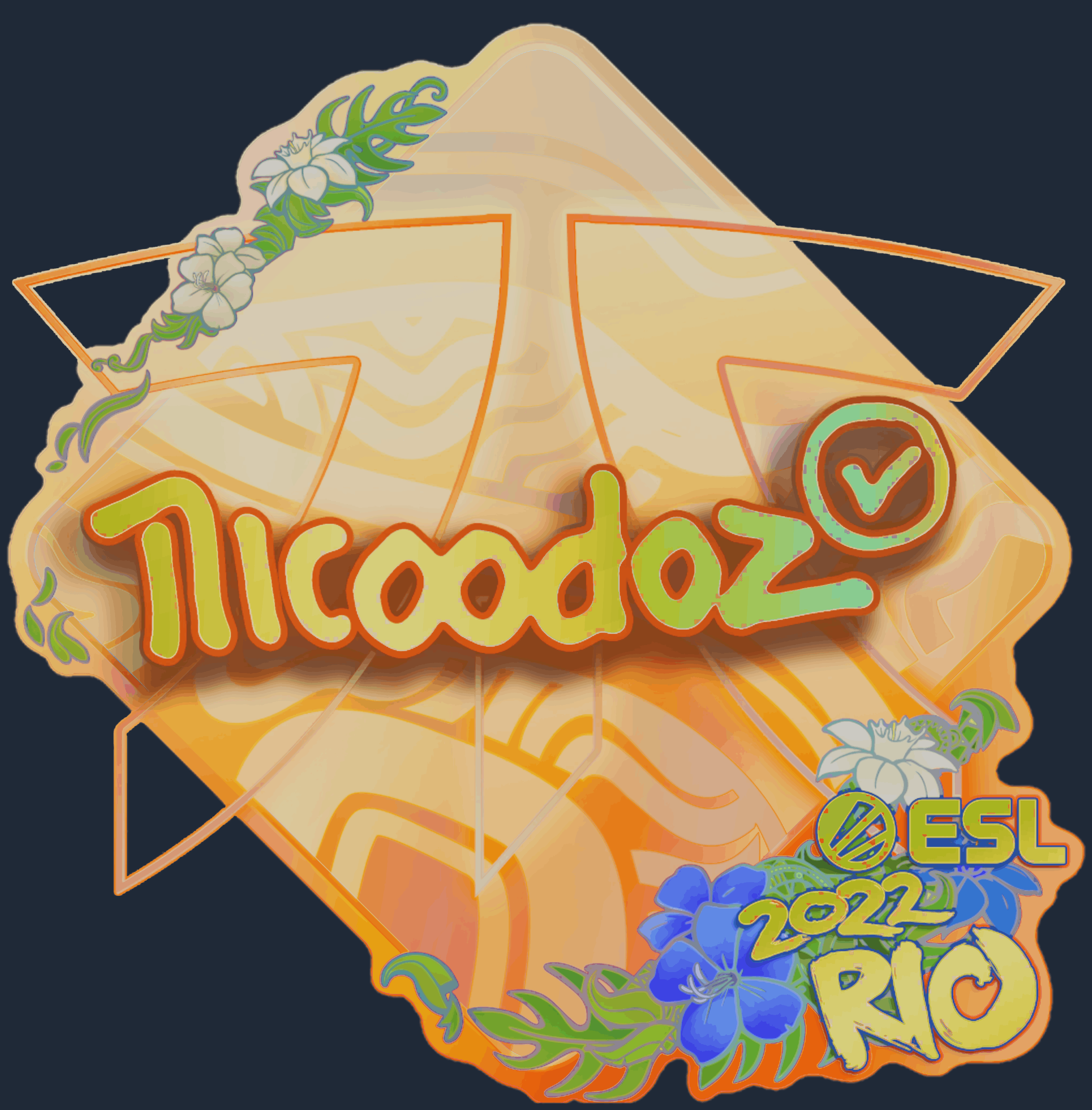 Sticker | nicoodoz (Holo) | Rio 2022 Image