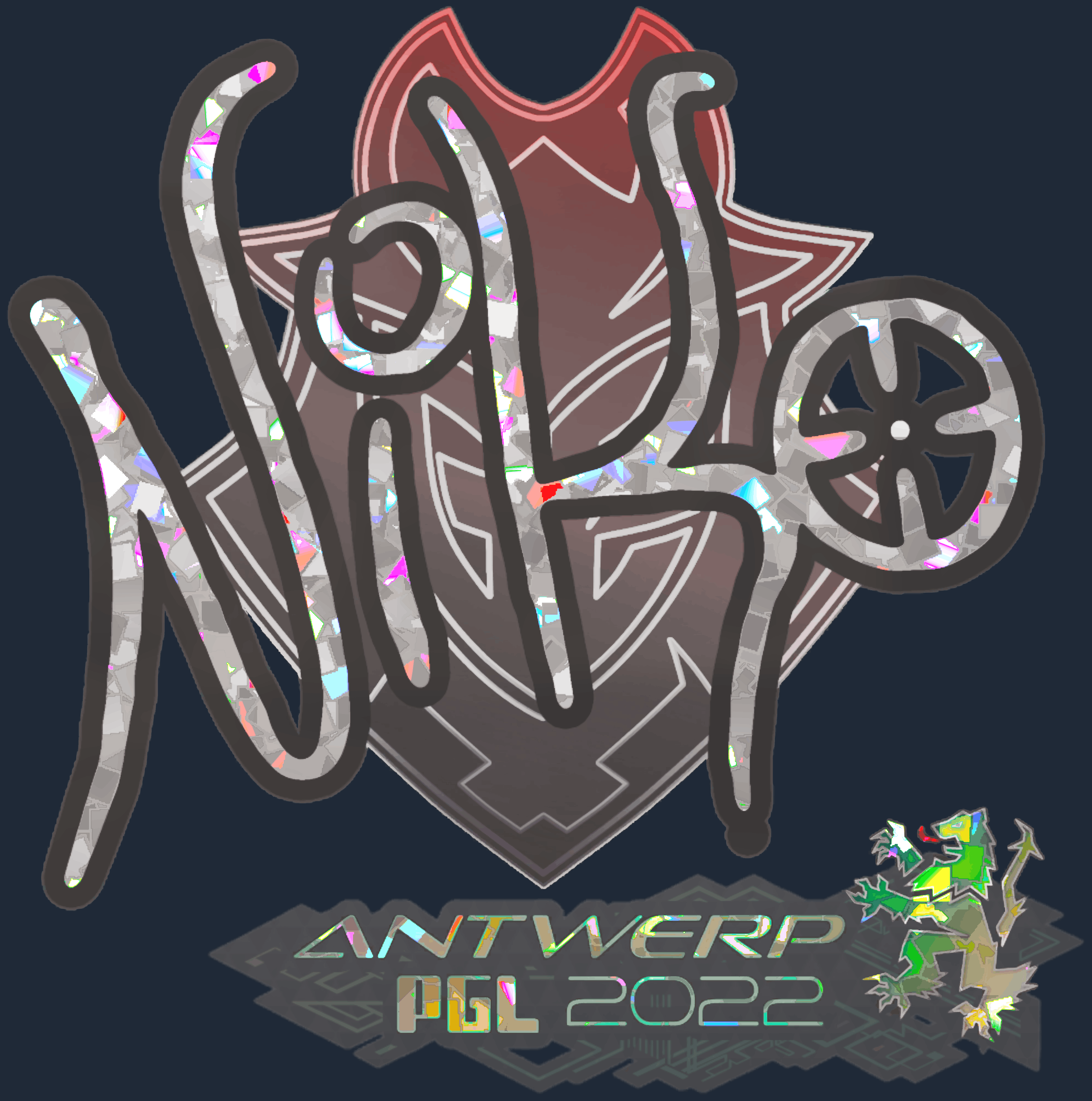 Sticker | NiKo (Glitter) | Antwerp 2022 Image