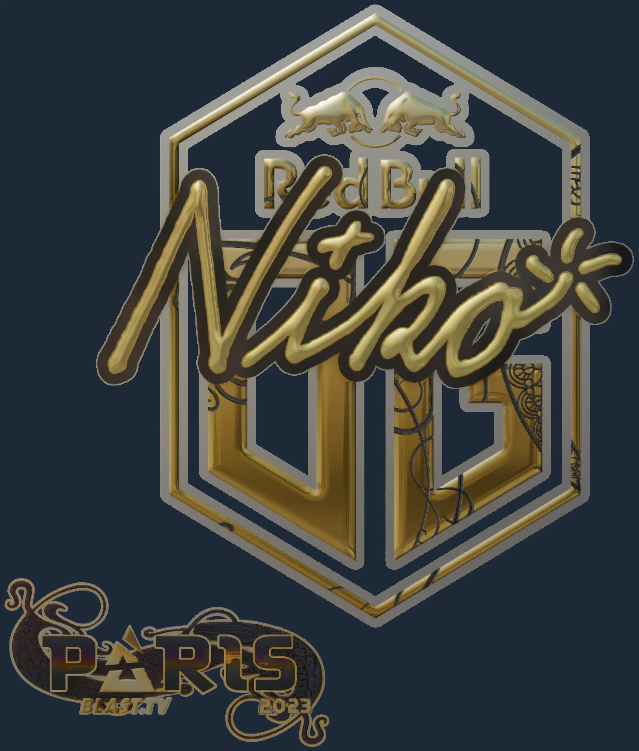 Sticker | niko (Gold) | Paris 2023 Image