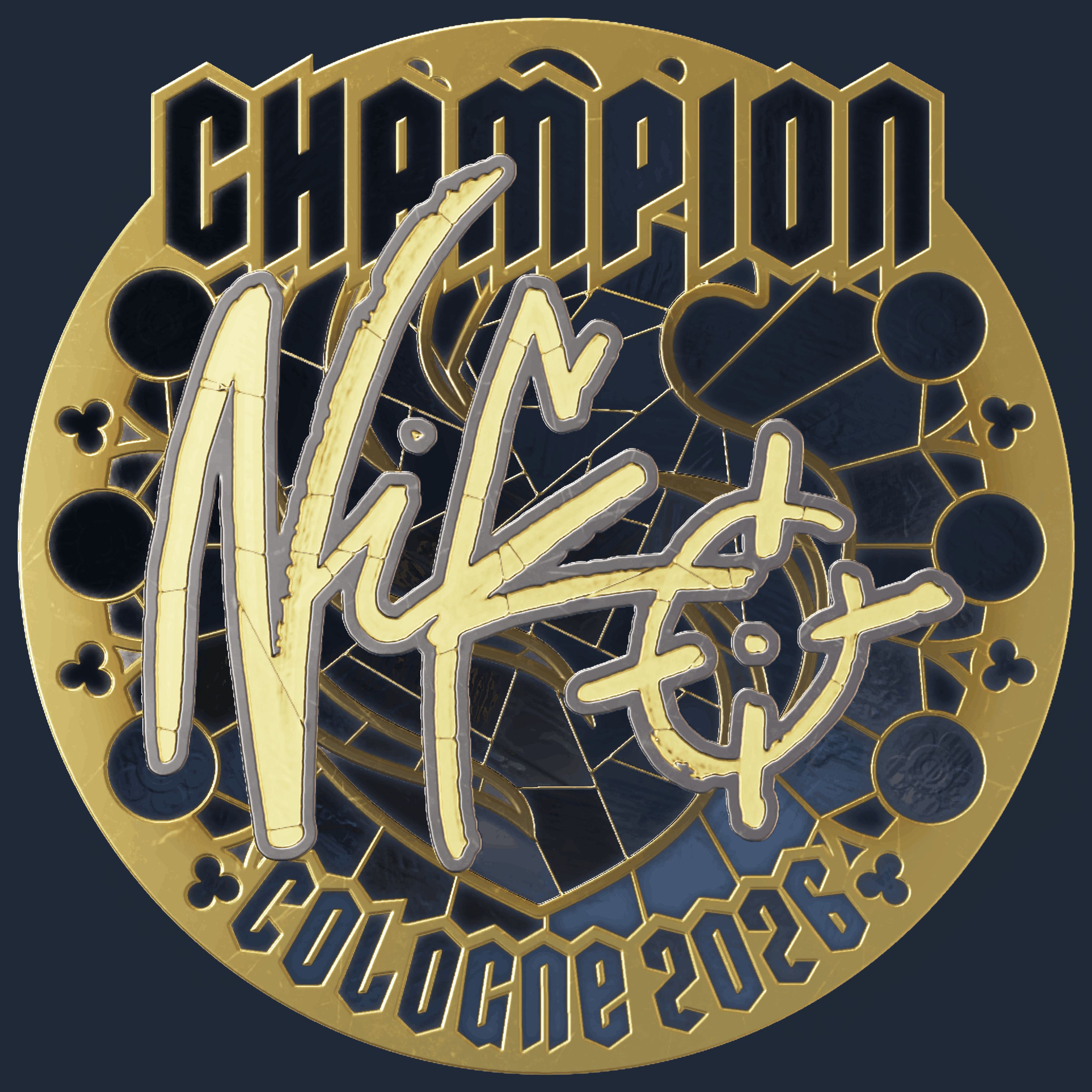 Sticker | NiKo (Gold, Champion) | Cologne 2026 Image