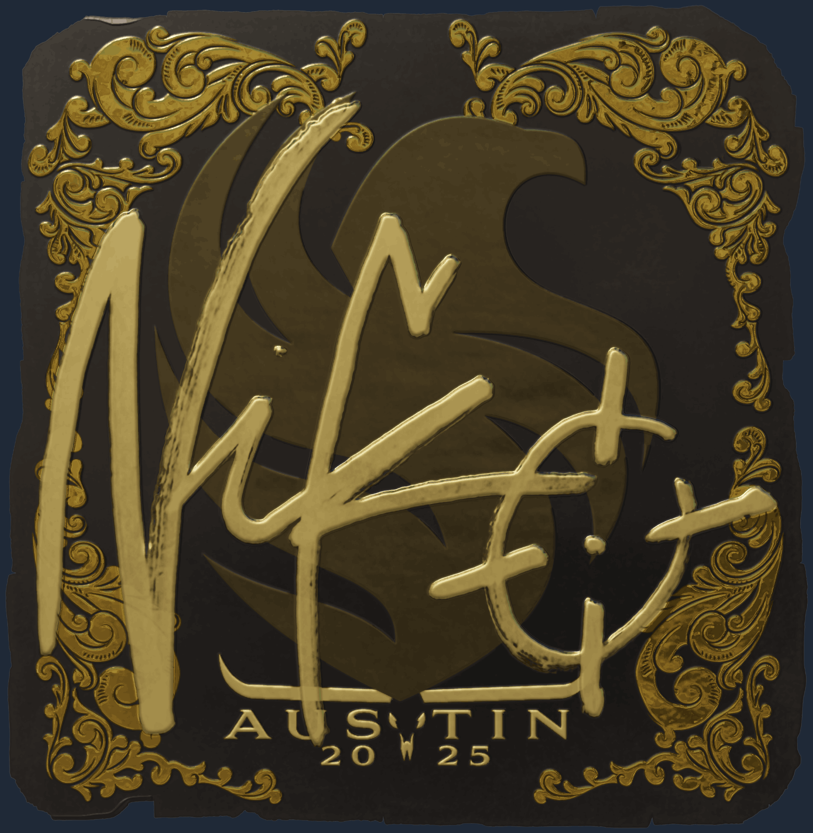 Sticker | NiKo (Gold) | Austin 2025 Image