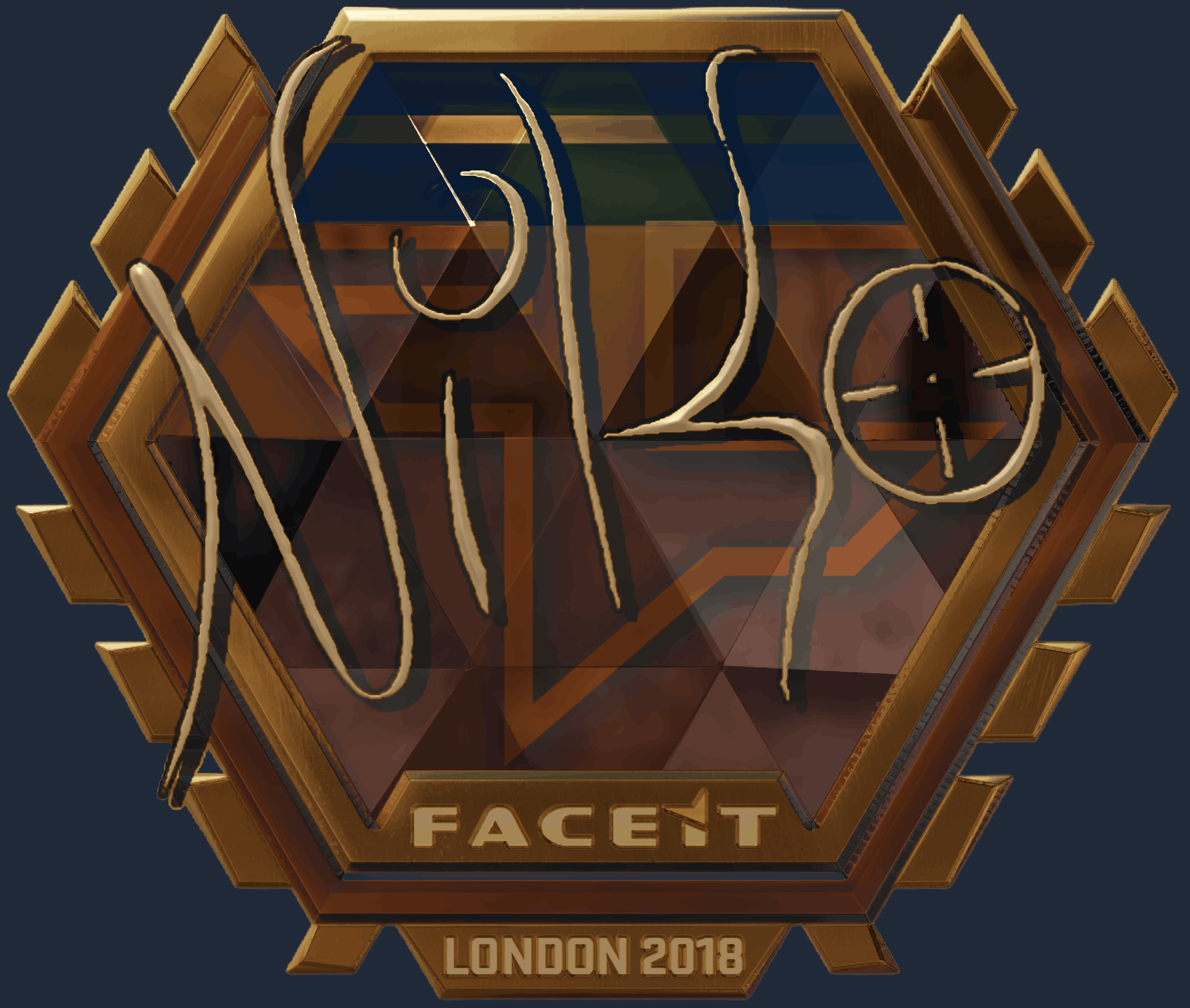 Sticker | NiKo (Gold) | London 2018 Screenshot