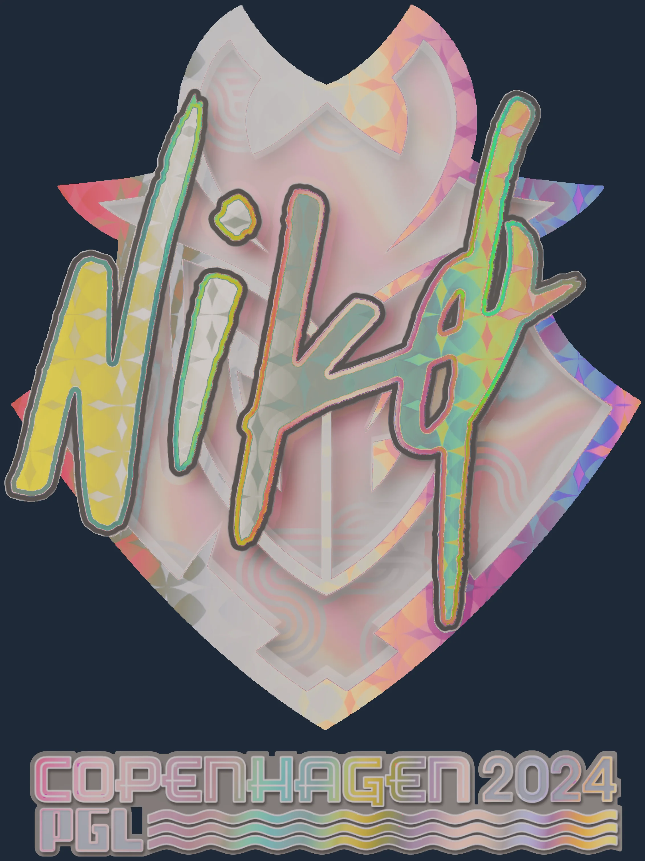Sticker | NiKo (Holo) | Copenhagen 2024 Image