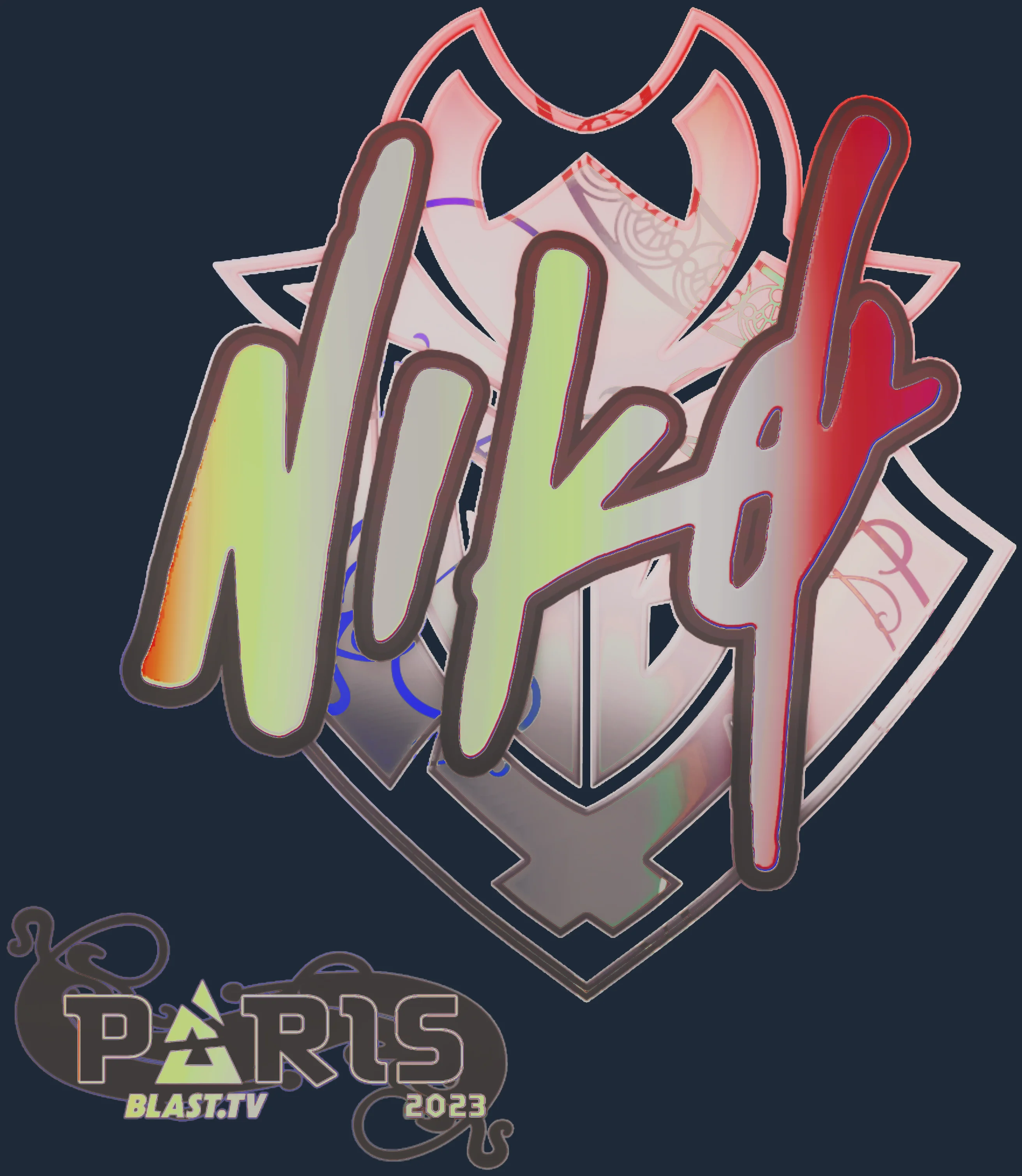 Sticker | NiKo (Holo) | Paris 2023 Image