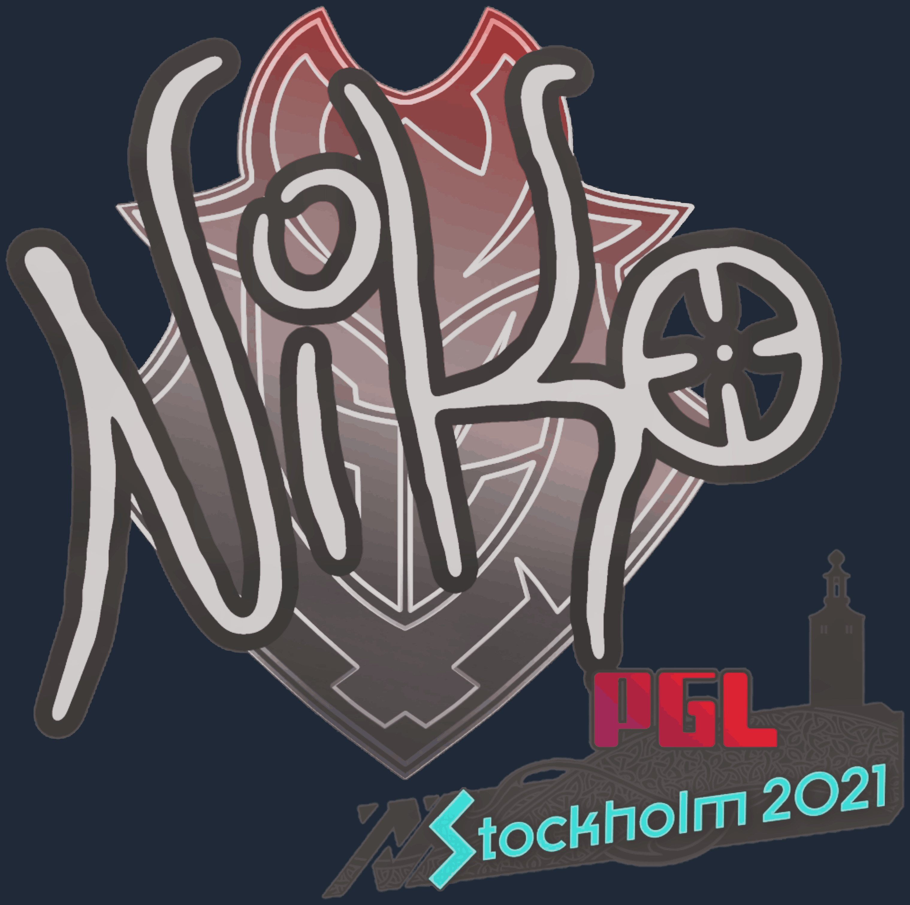 Sticker | NiKo | Stockholm 2021 Image