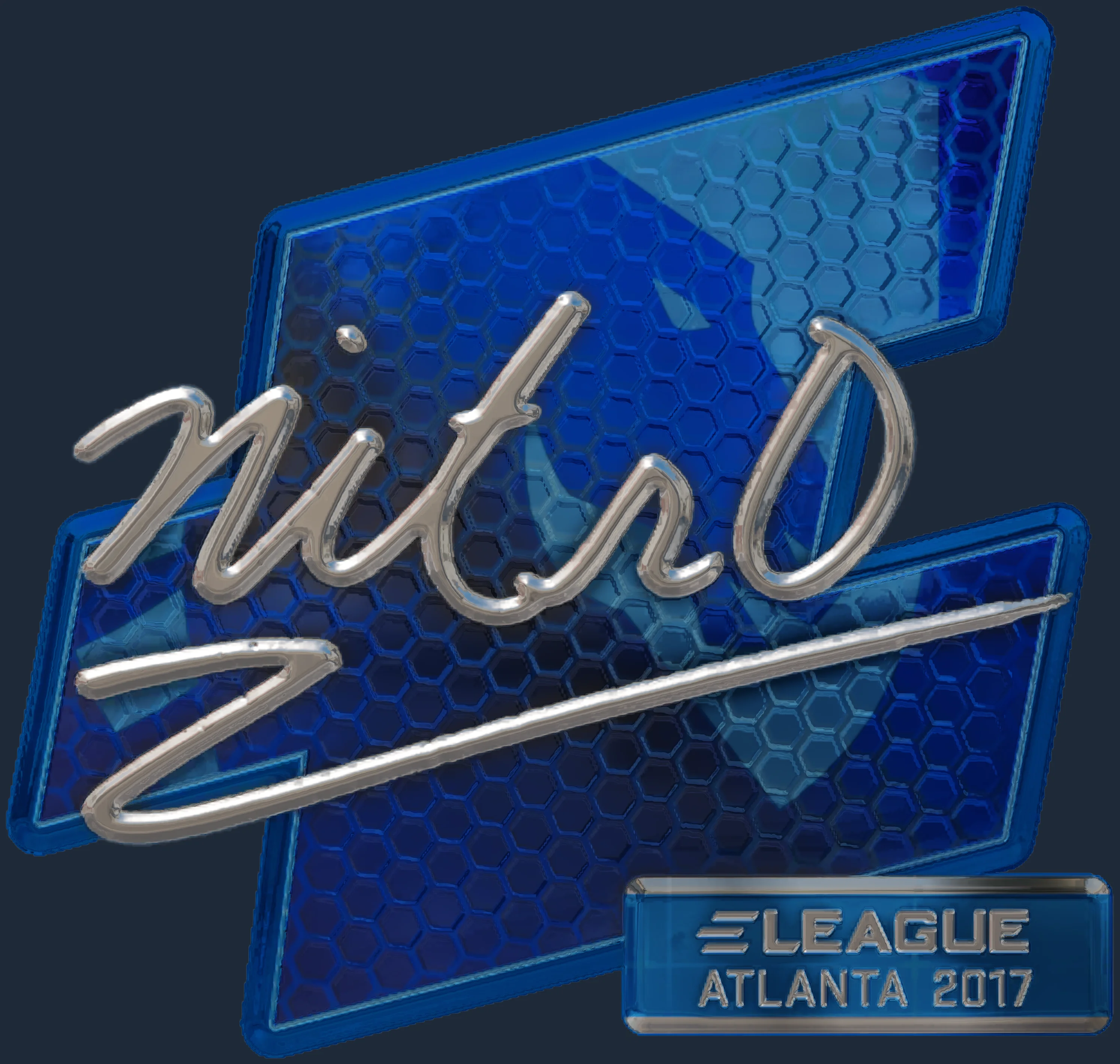 Sticker | nitr0 (Foil) | Atlanta 2017 Image