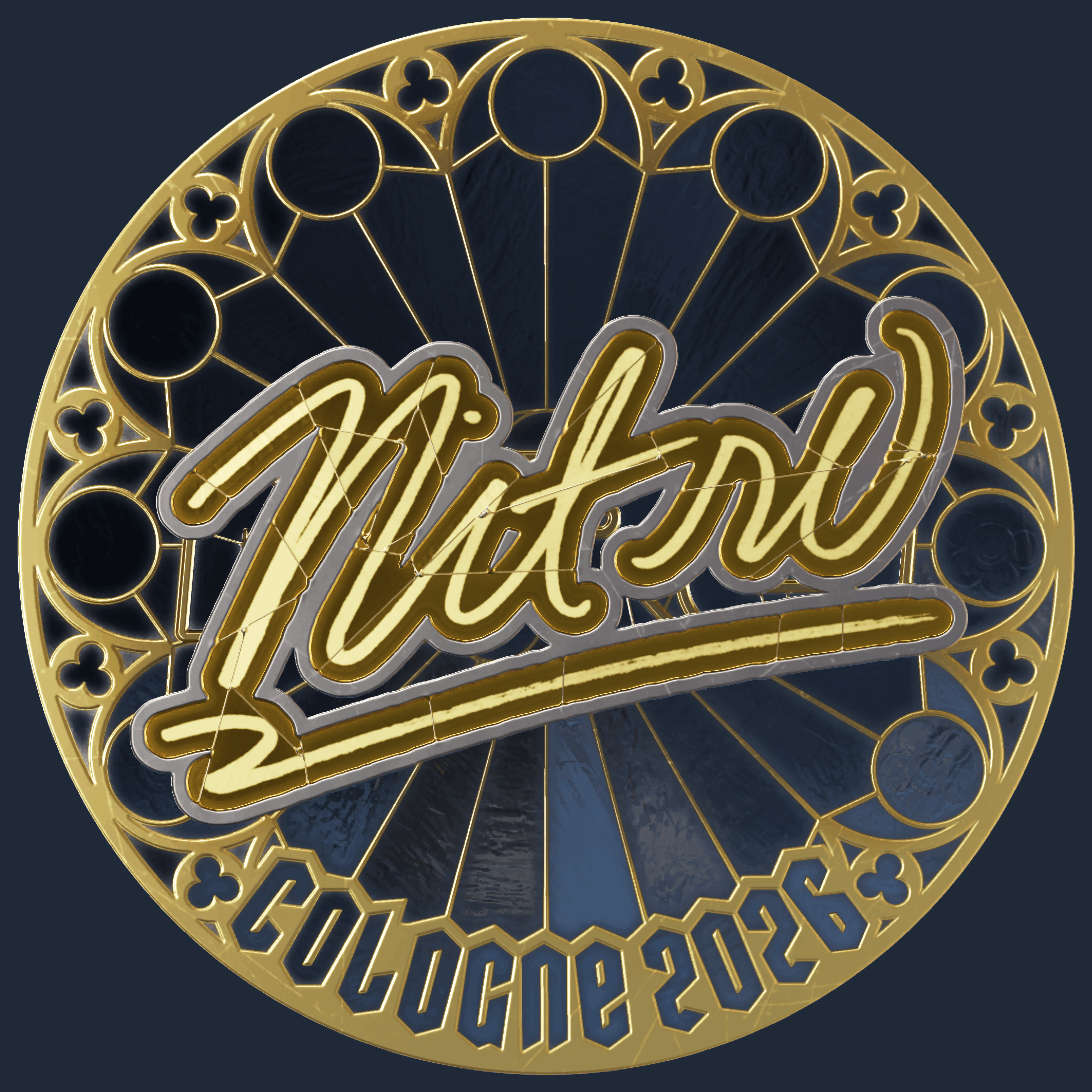 Sticker | nitr0 (Gold) | Cologne 2026 Image