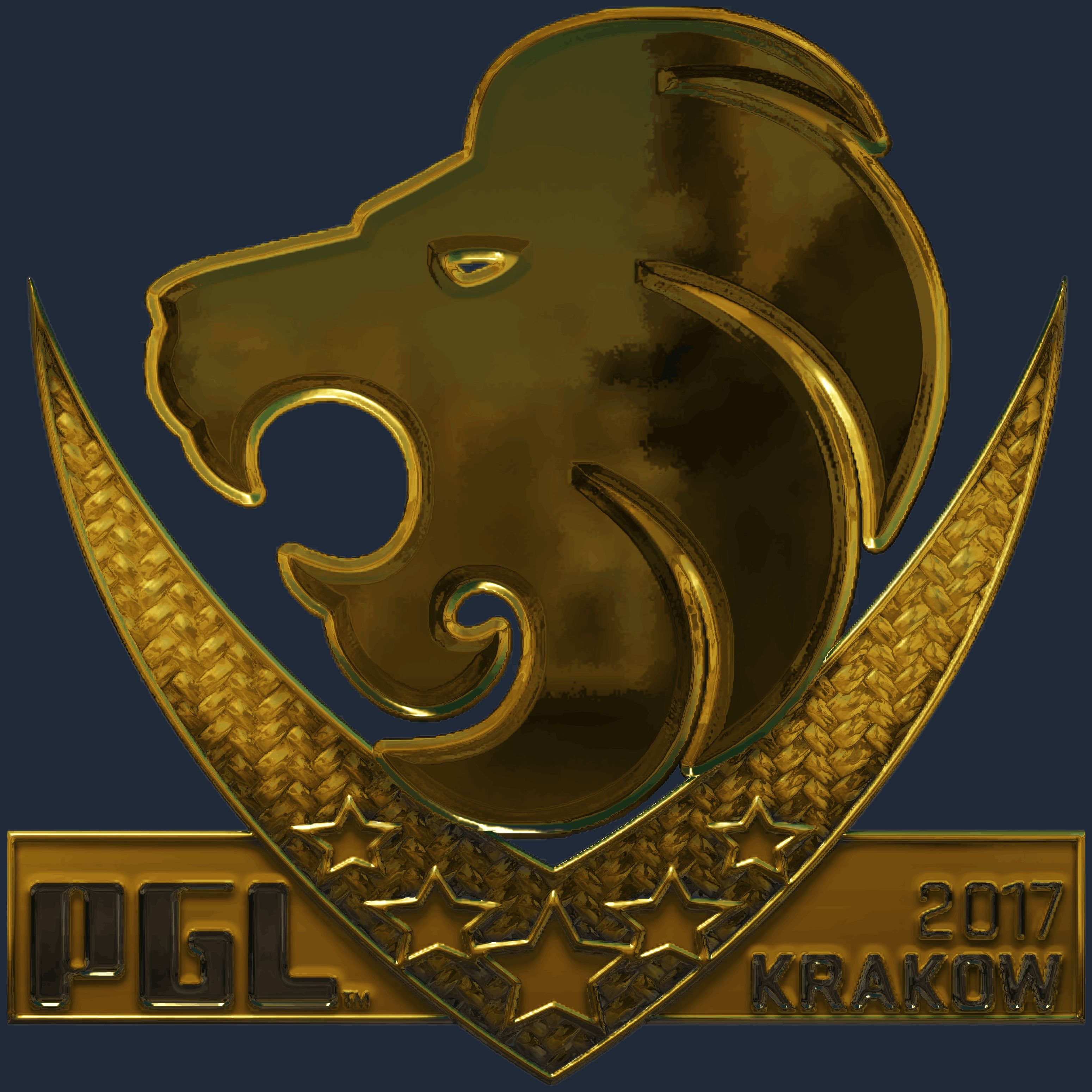 Sticker | North (Gold) | Krakow 2017 Image