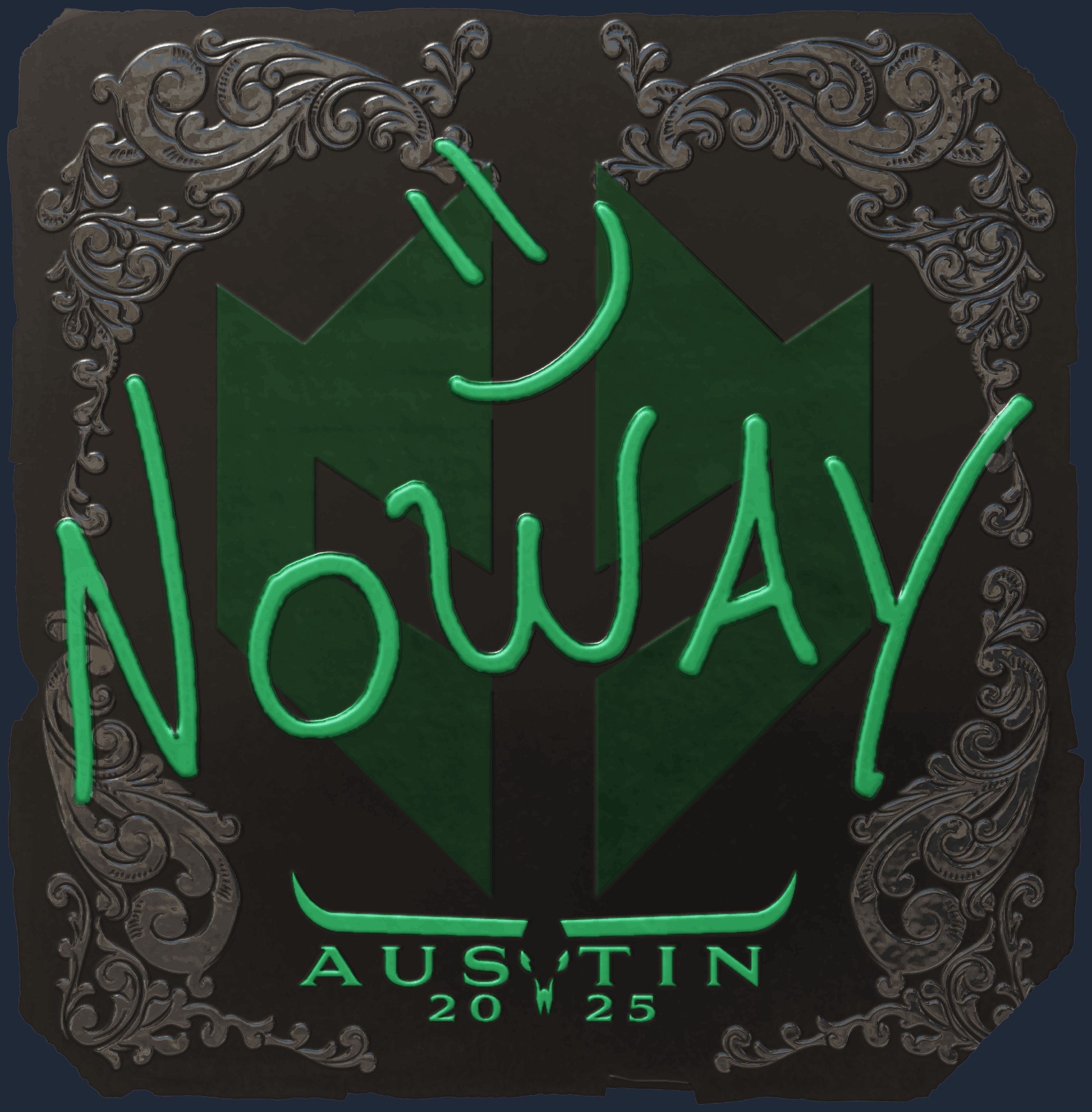 Sticker | noway (Foil) | Austin 2025 Image
