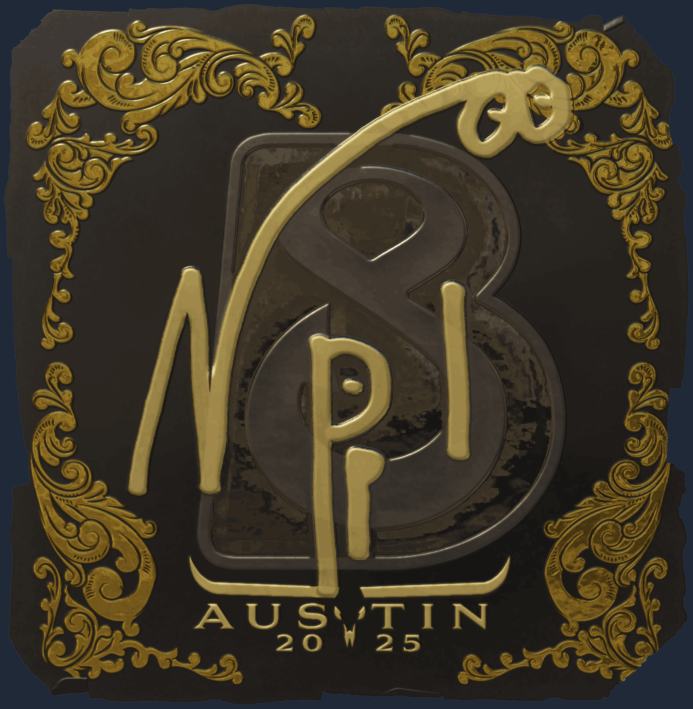 Sticker | npl (Gold) | Austin 2025 Image