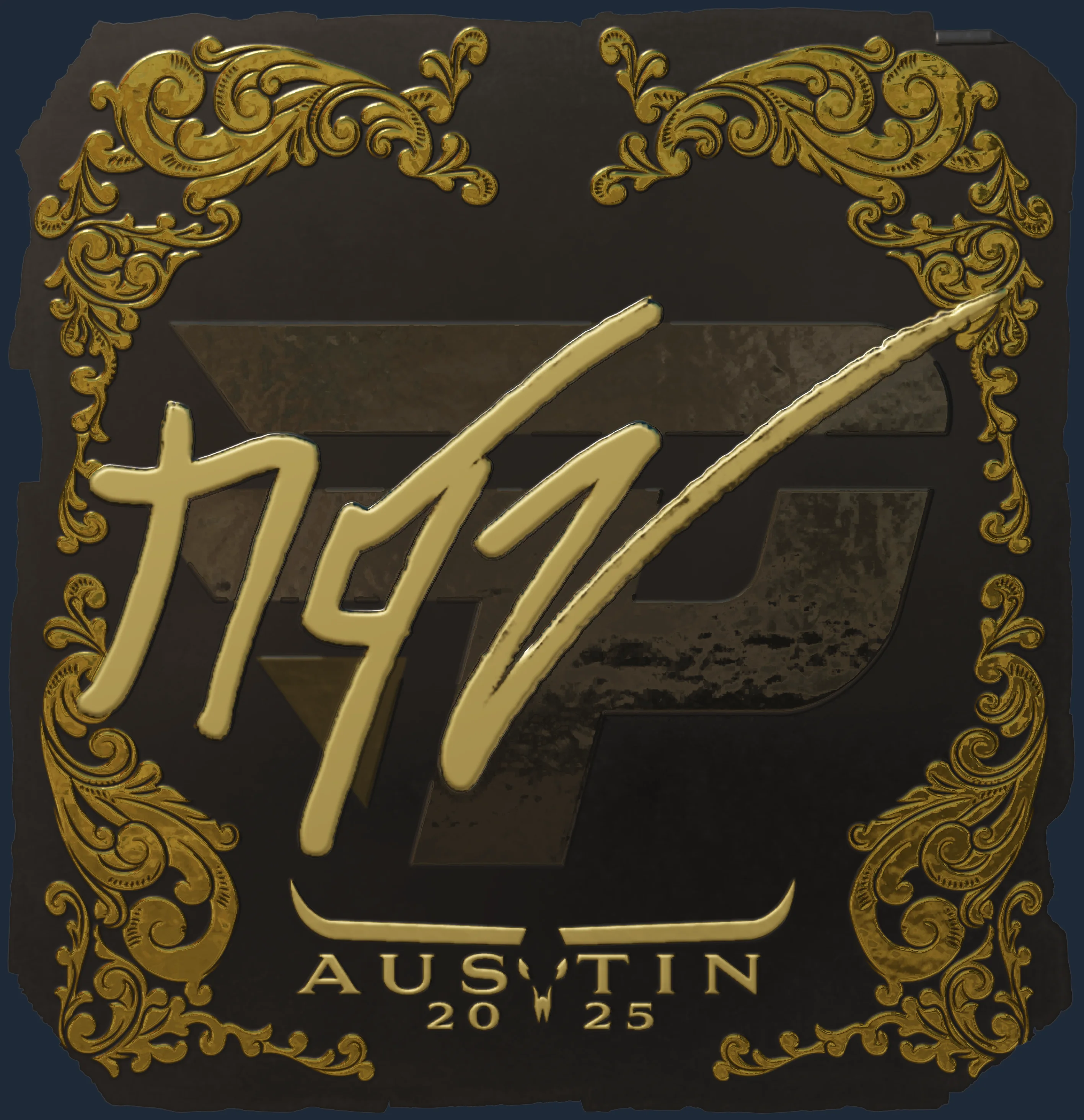 Sticker | NQZ (Gold) | Austin 2025 Image