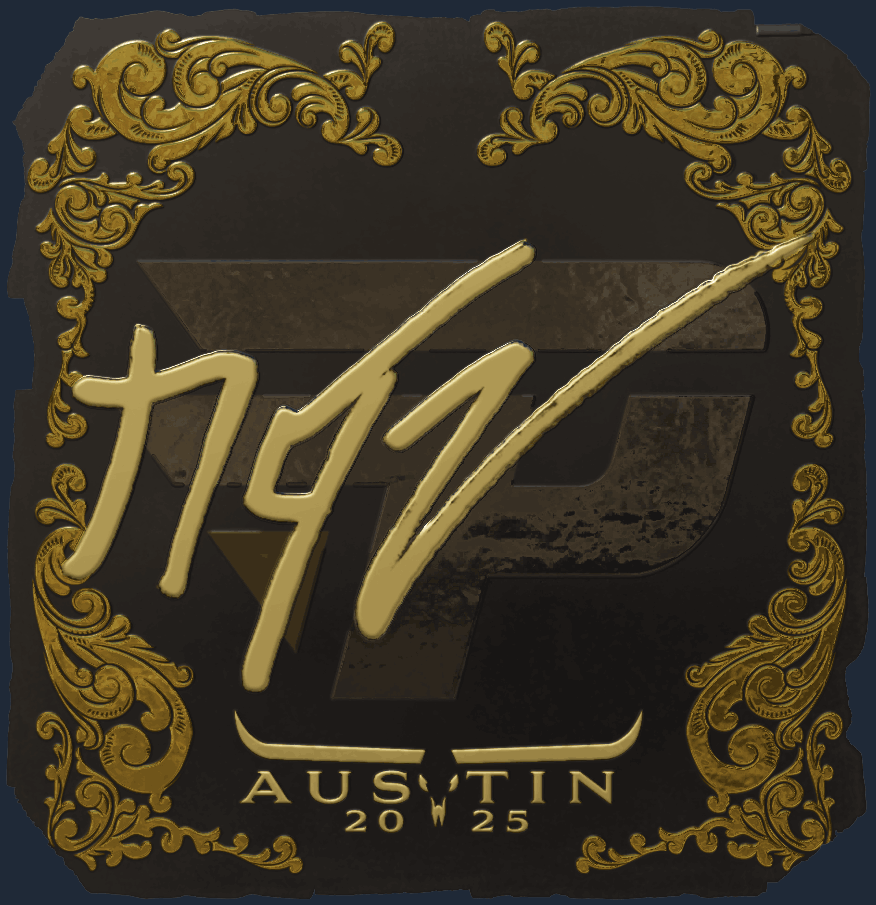 Sticker | NQZ (Gold) | Austin 2025 Image
