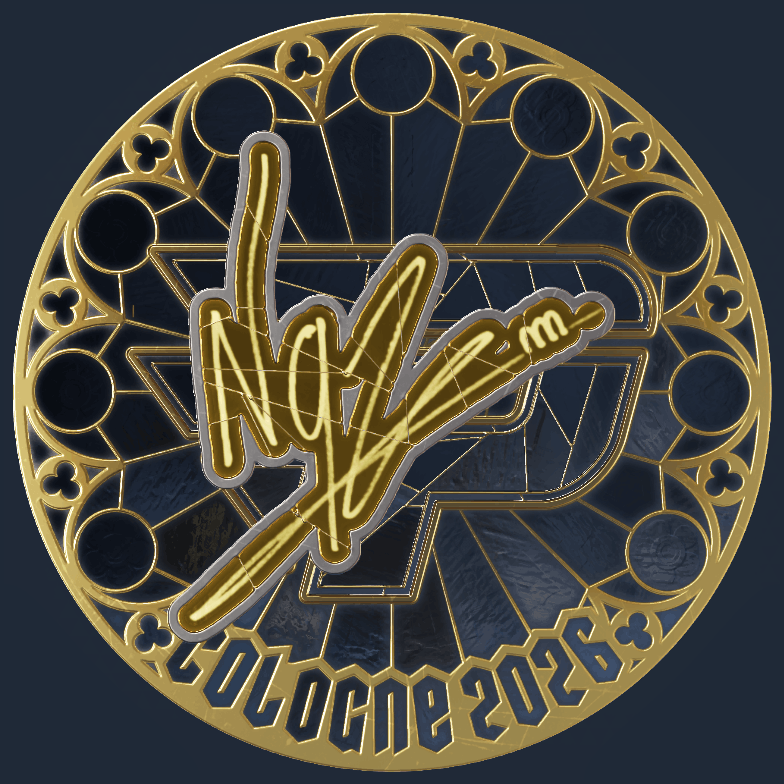Sticker | NQZ (Gold) | Cologne 2026 Image