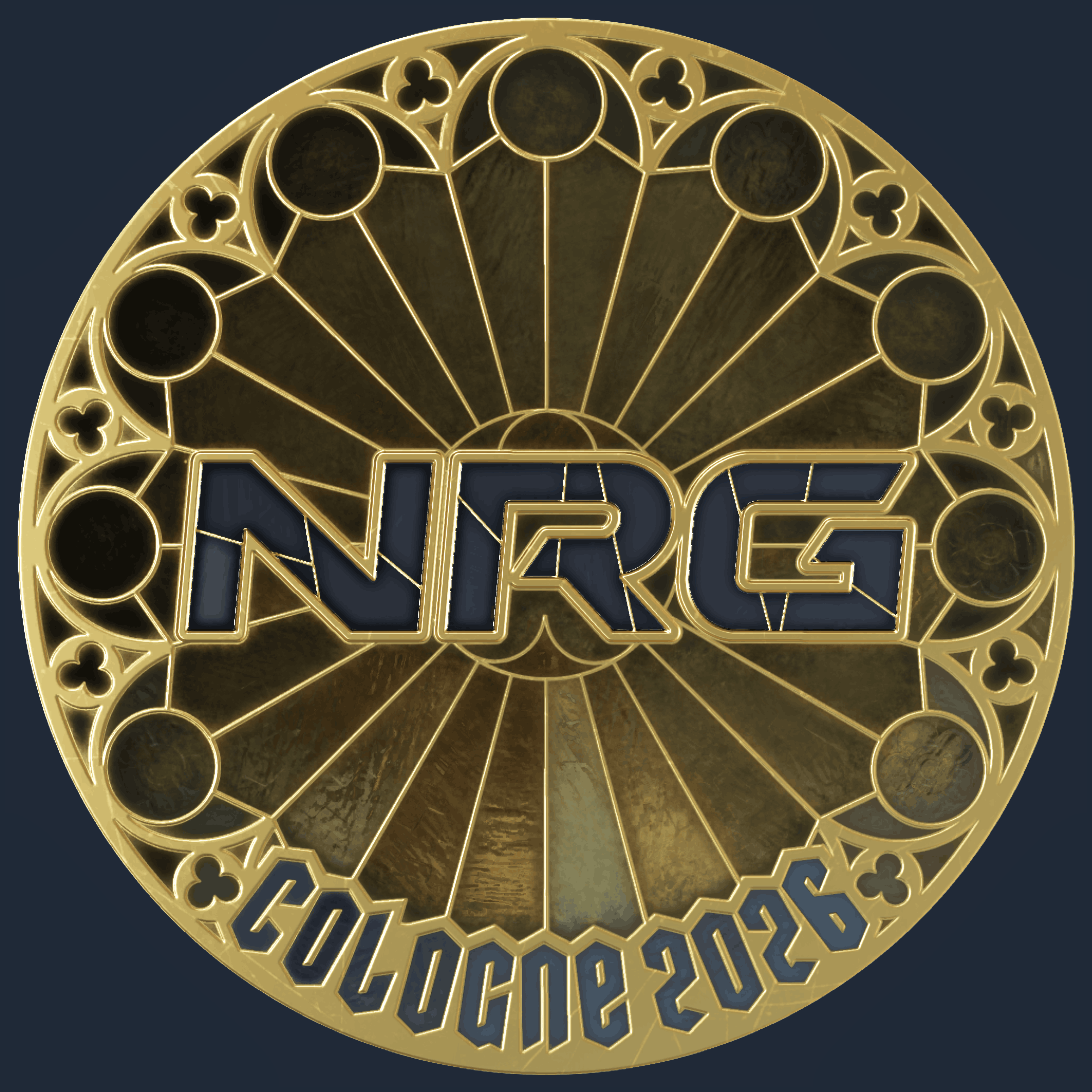 Sticker | NRG (Gold) | Cologne 2026 Image