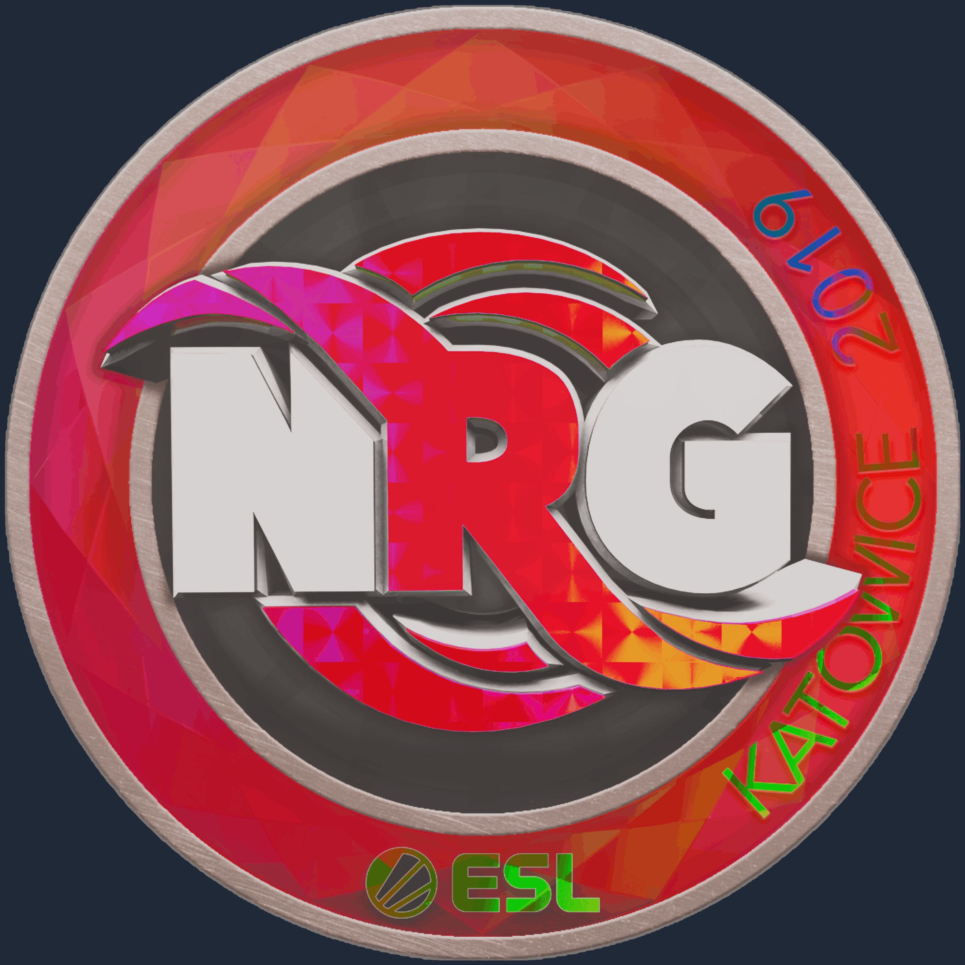 Sticker | NRG (Holo) | Katowice 2019 Image