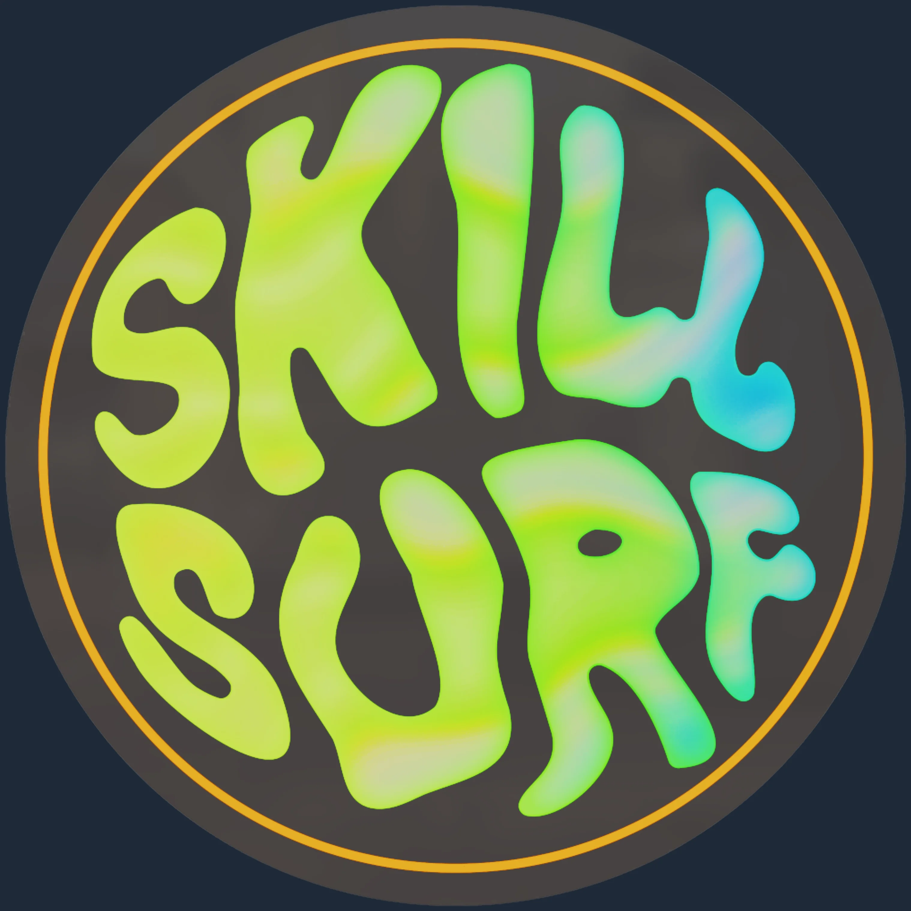 Sticker | Ocean Sunset Skill Surf (Holo) Image