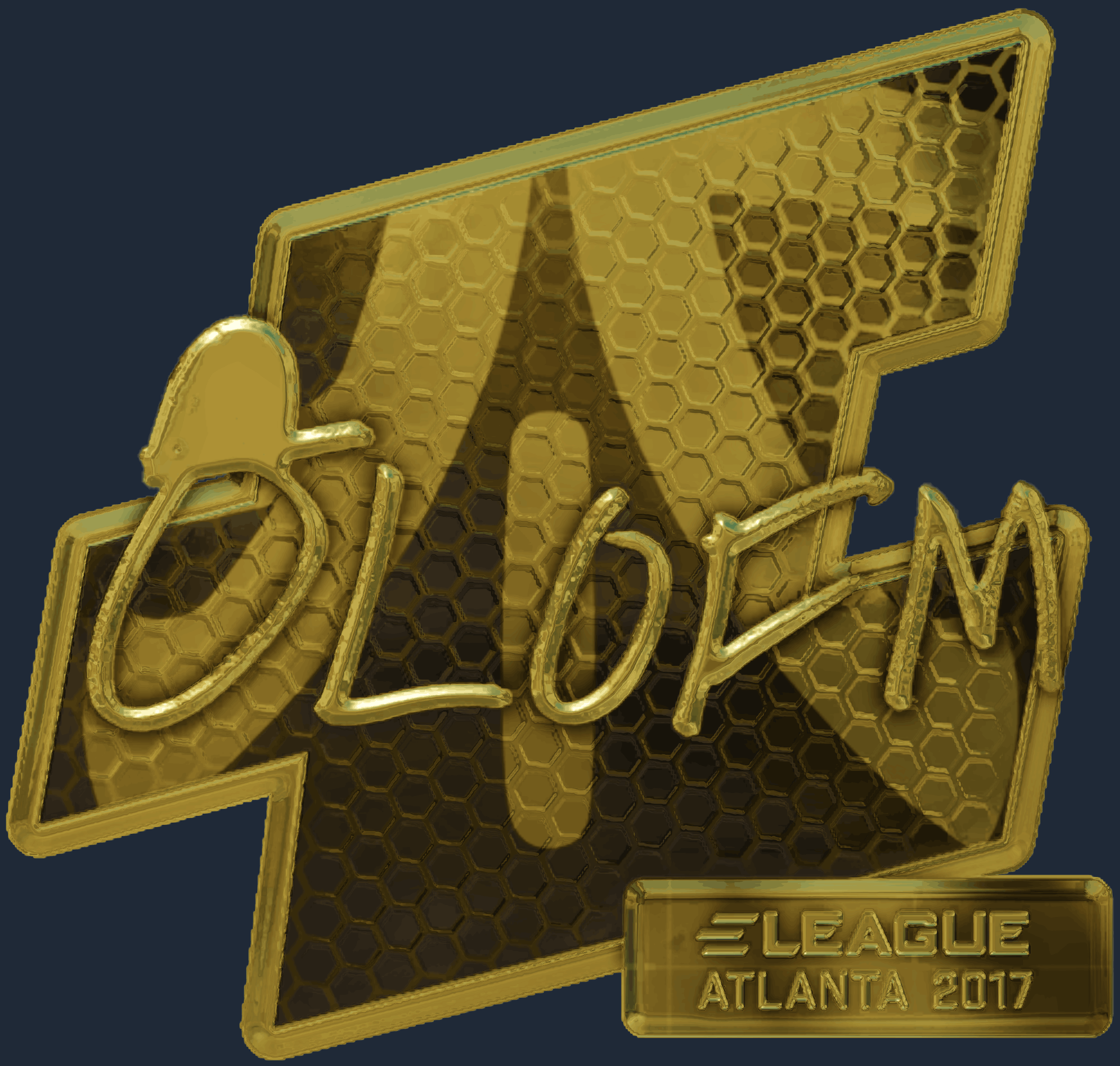 Sticker | olofmeister (Gold) | Atlanta 2017 Image