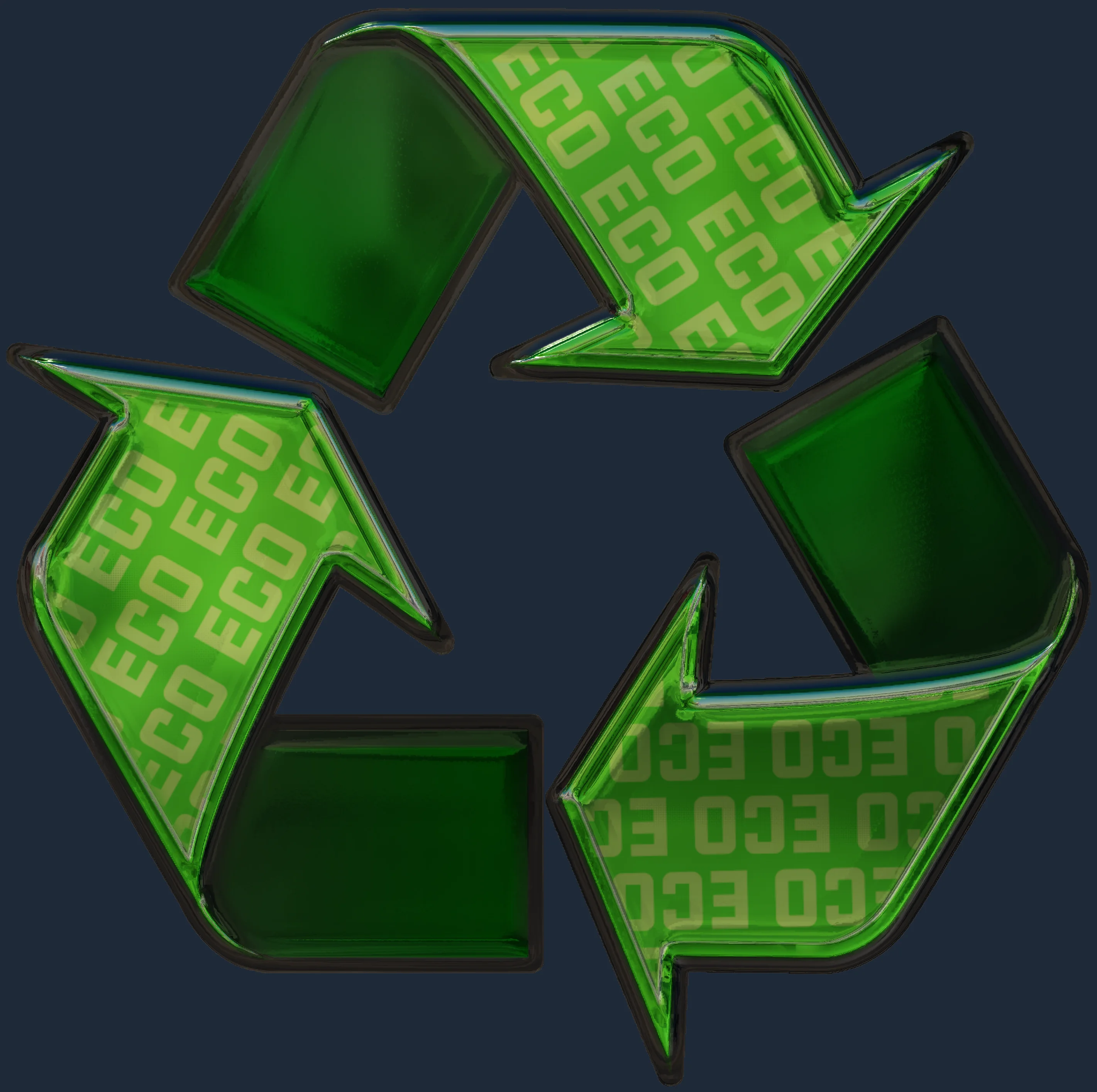 Sticker | On An Eco (Foil) Image