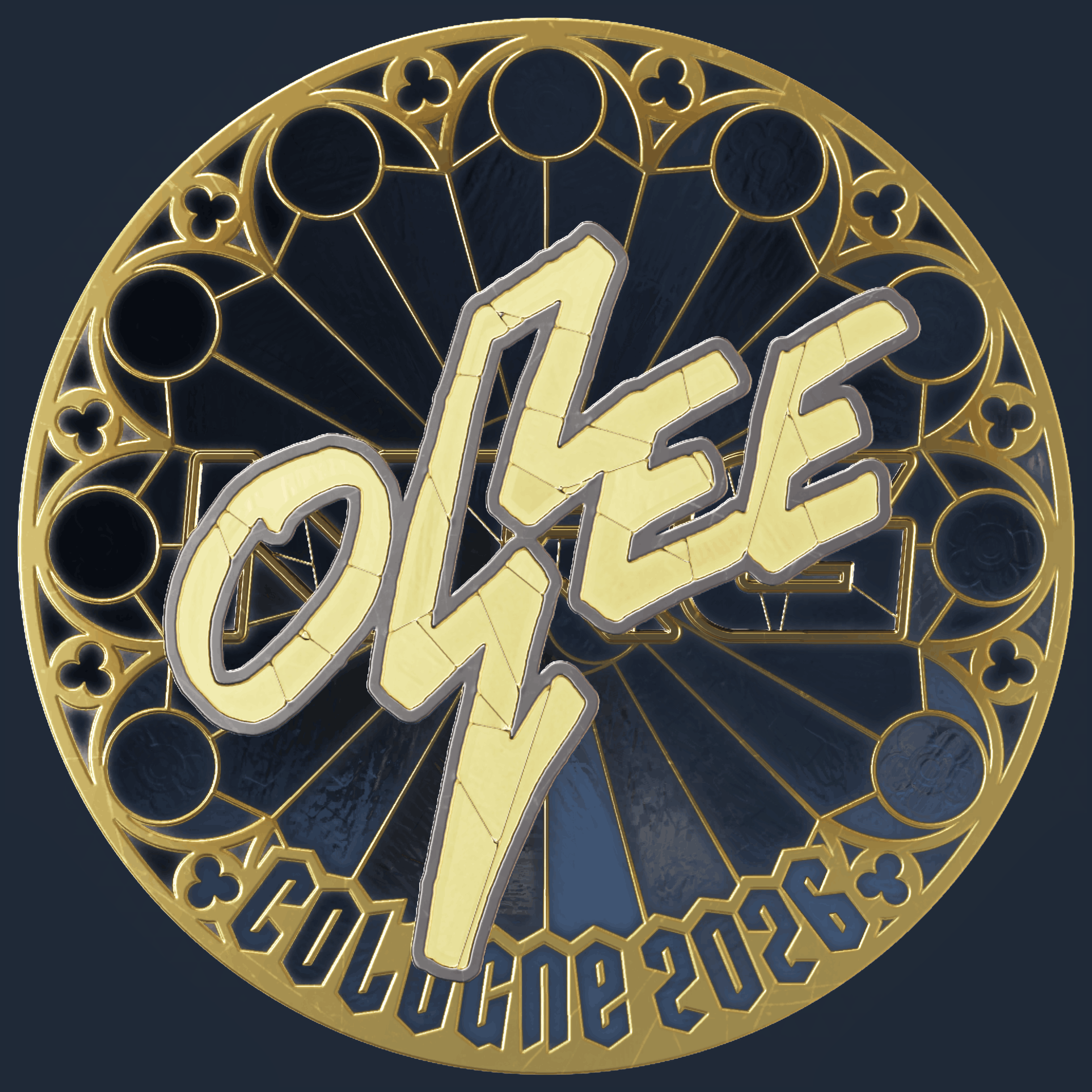 Sticker | oSee (Gold) | Cologne 2026 Image