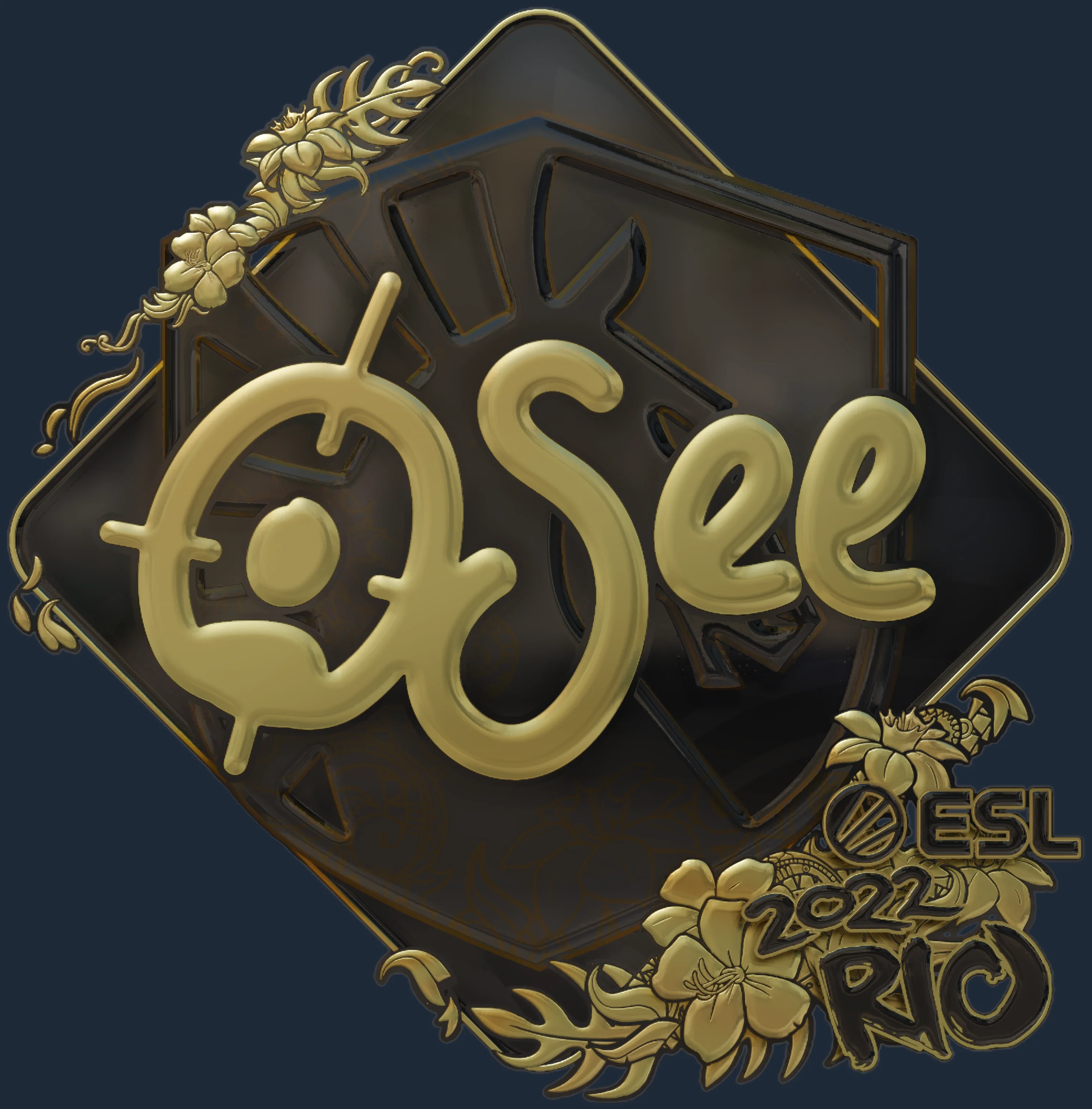 Sticker | oSee (Gold) | Rio 2022 Image