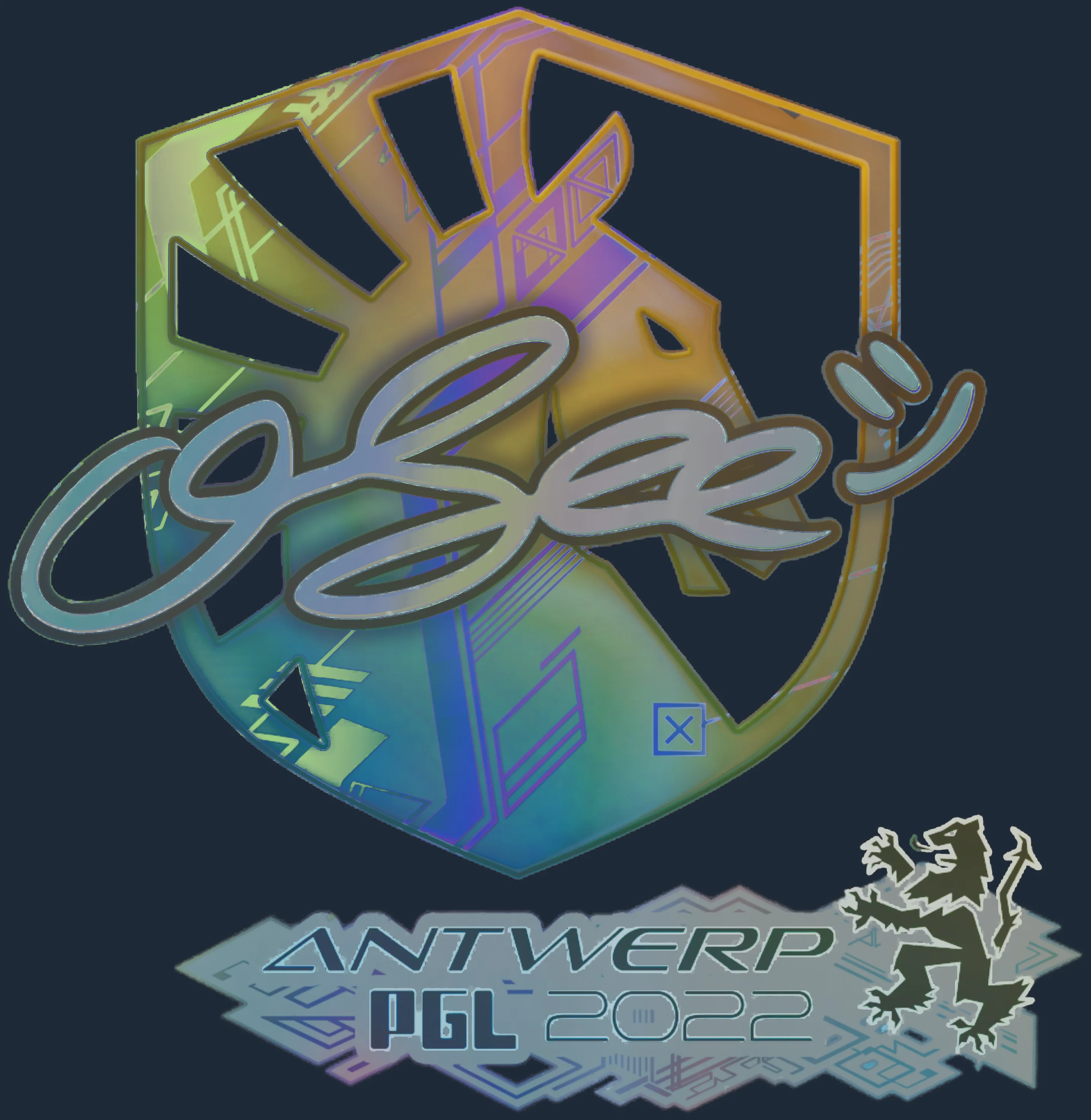 Sticker | oSee (Holo) | Antwerp 2022 Image