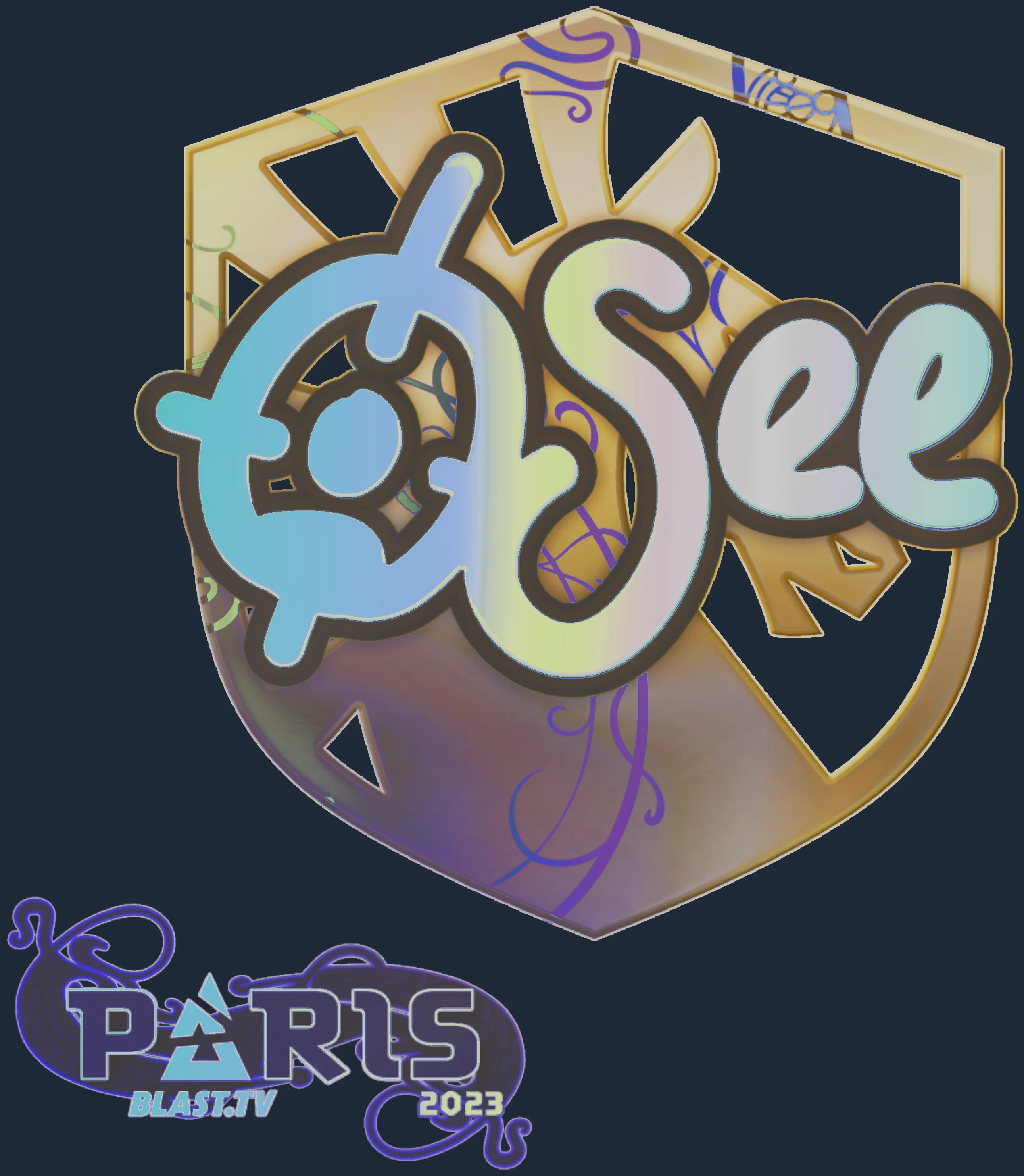 Sticker | oSee (Holo) | Paris 2023 Image