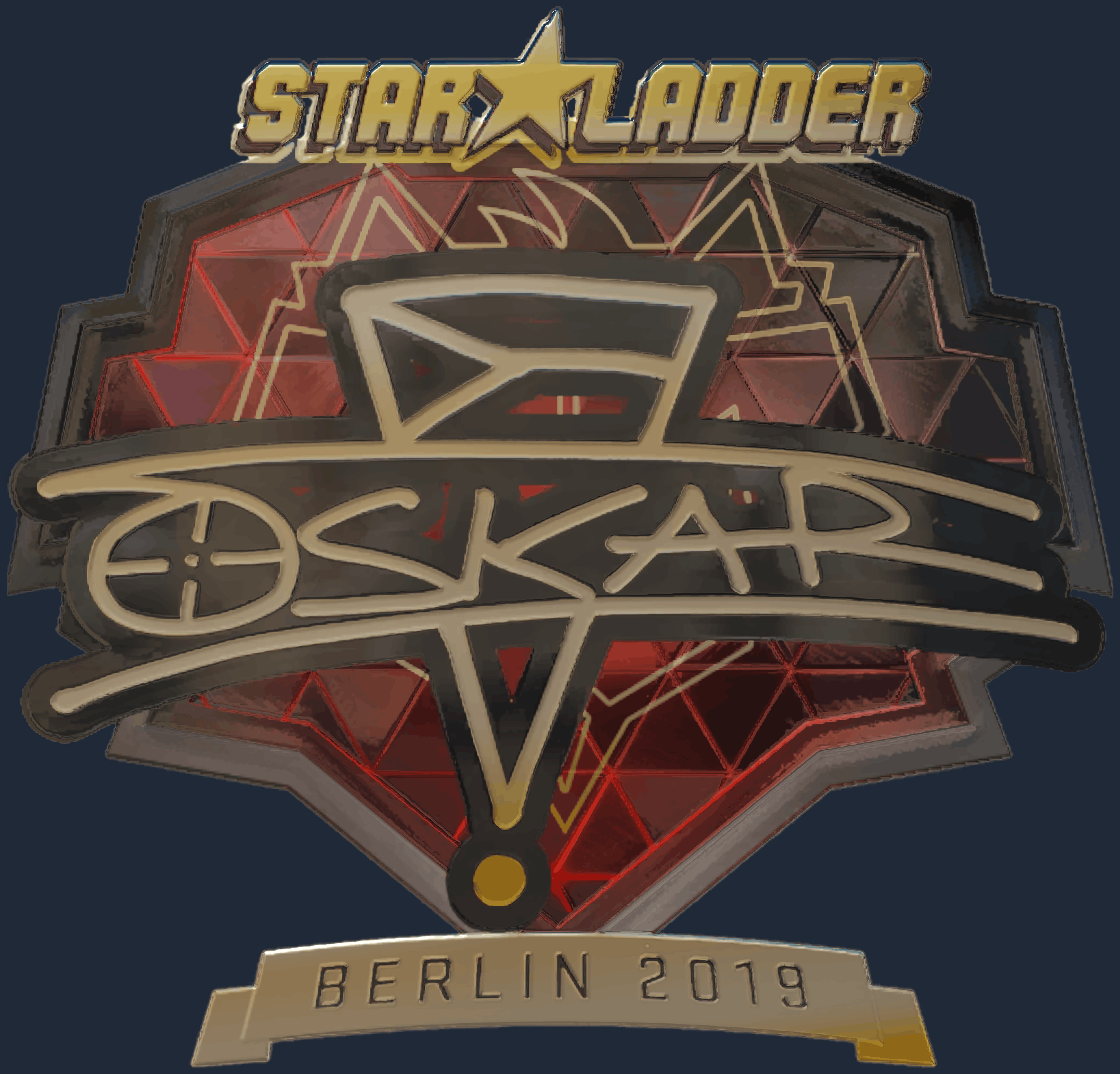 Sticker | oskar (Gold) | Berlin 2019 Image