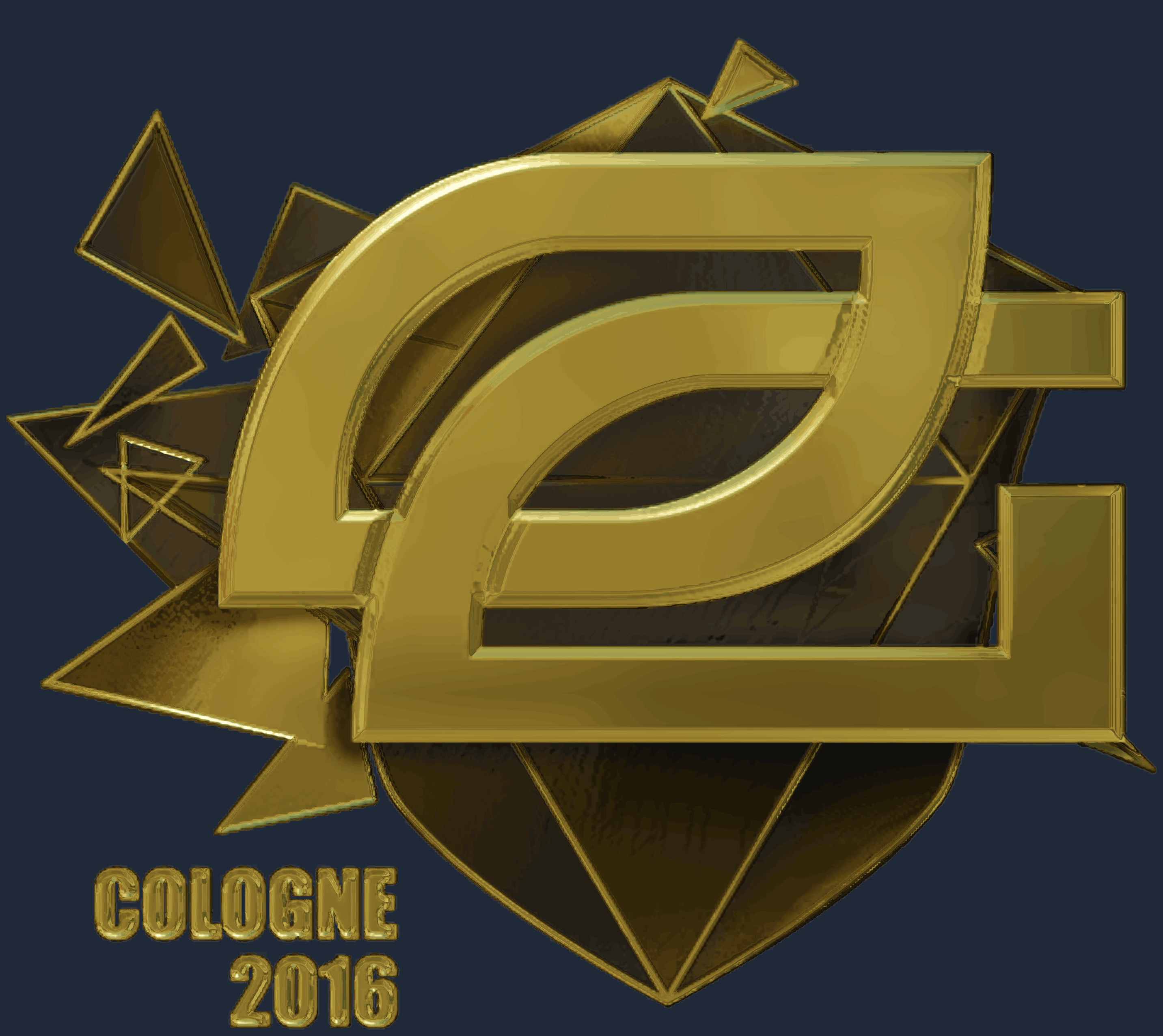Sticker | OpTic Gaming (Gold) | Cologne 2016 Image