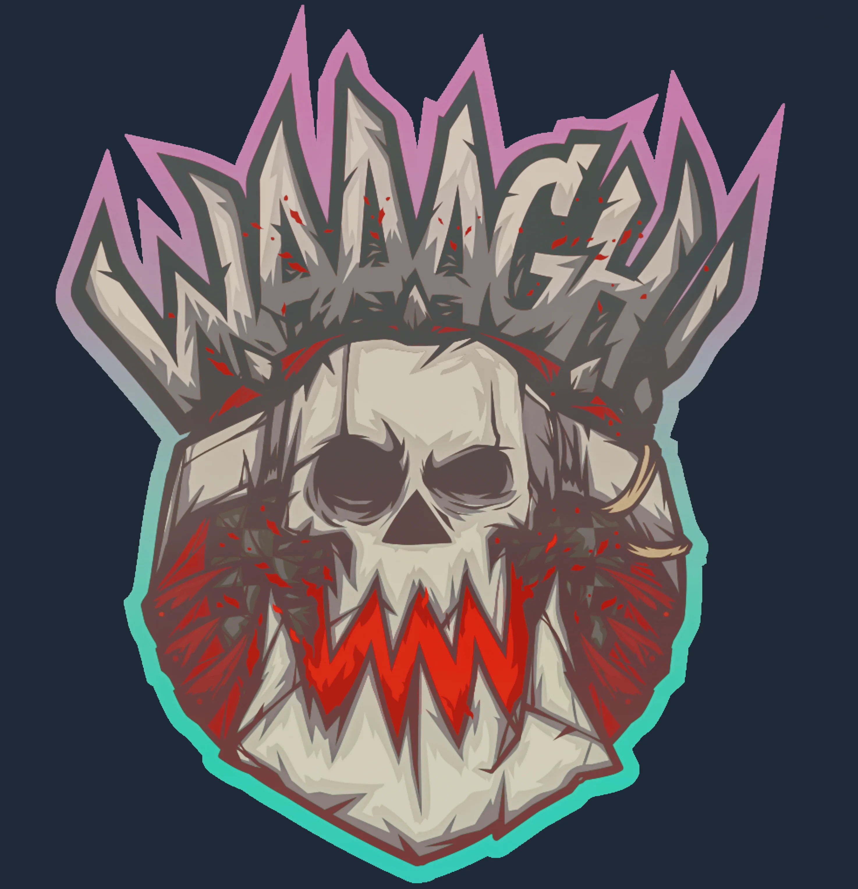 Sticker | Ork Waaagh! Image