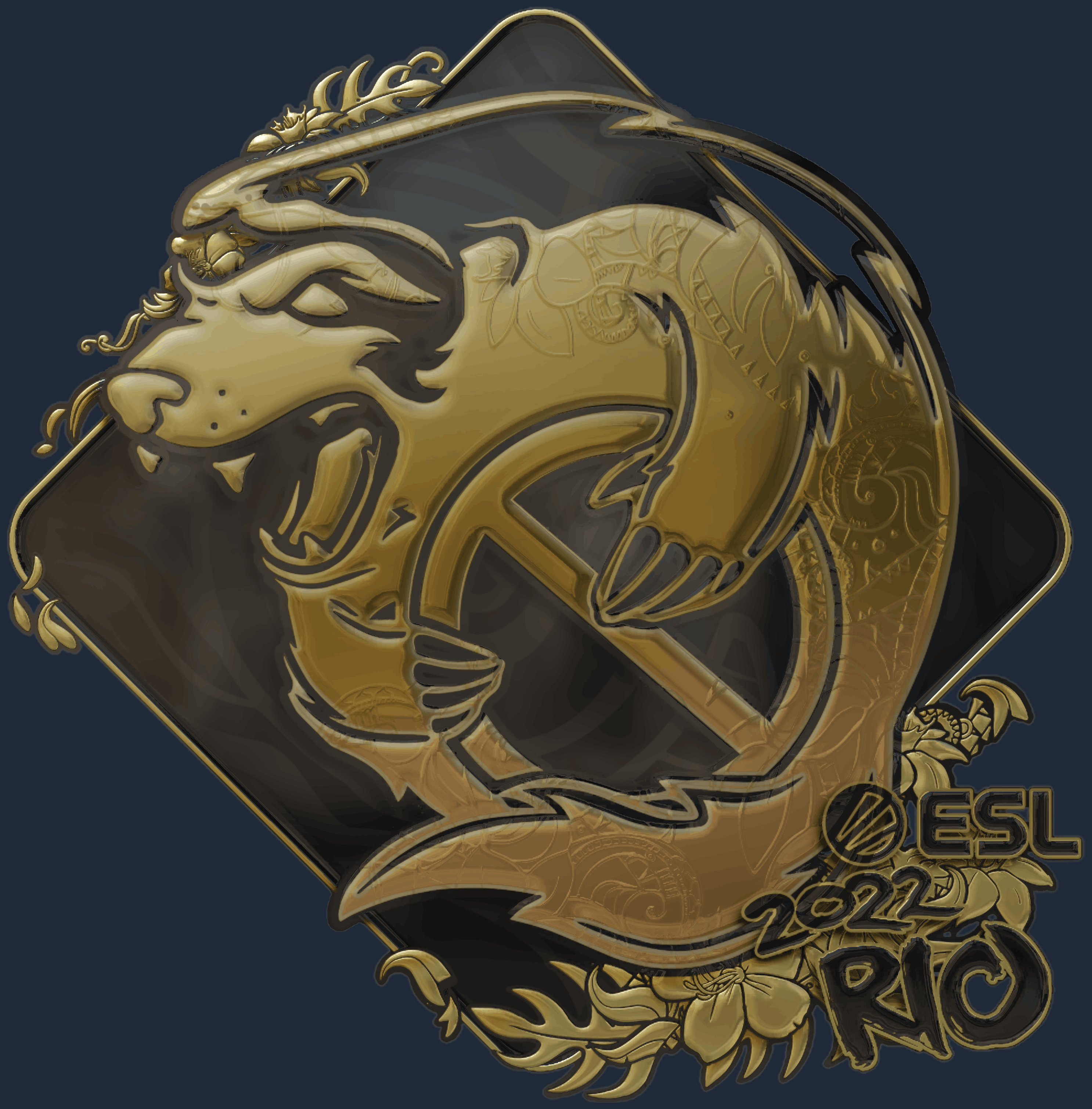 Sticker | Outsiders (Gold) | Rio 2022 Image