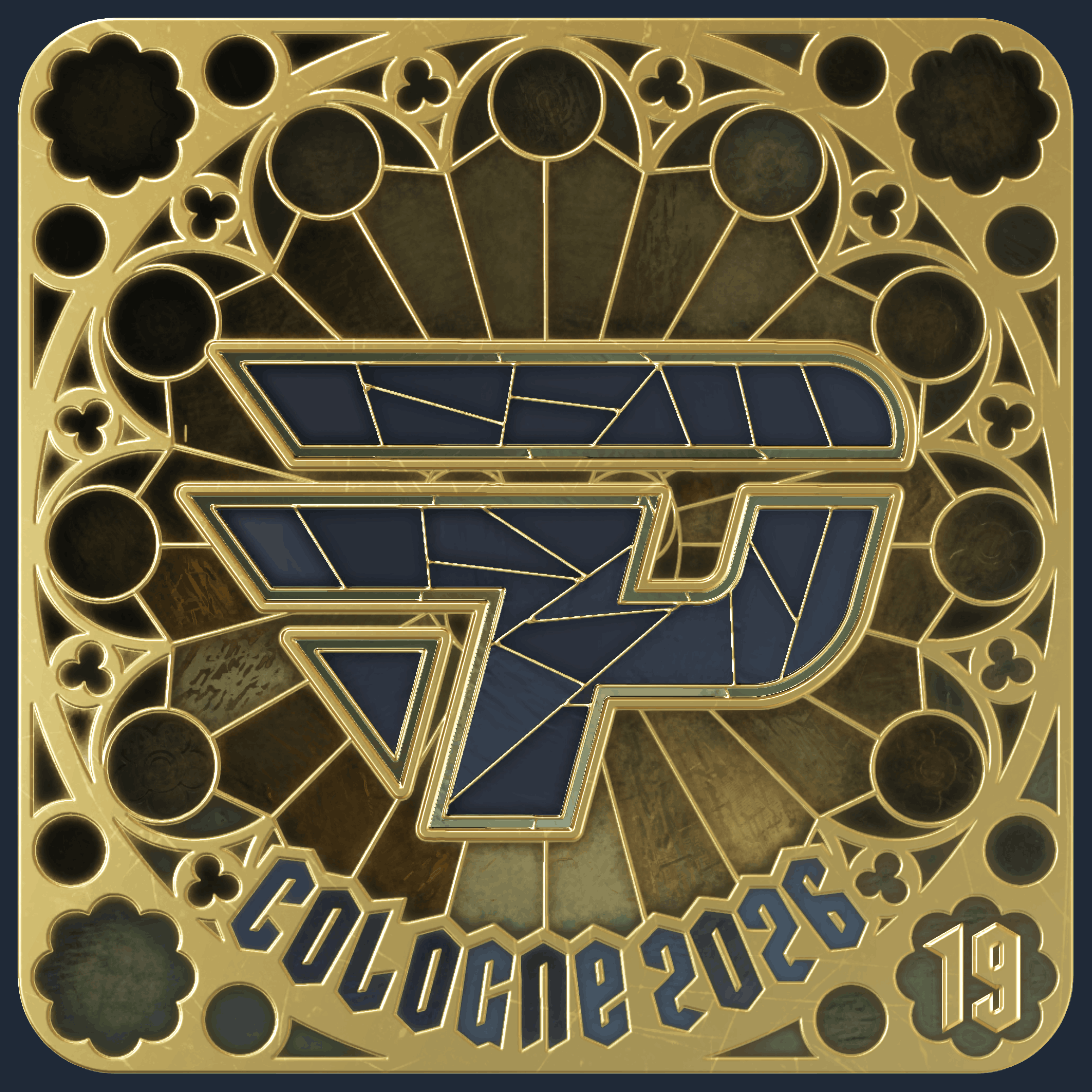 Sticker | paiN Gaming (Gold, Ranked) | Cologne 2026 Image