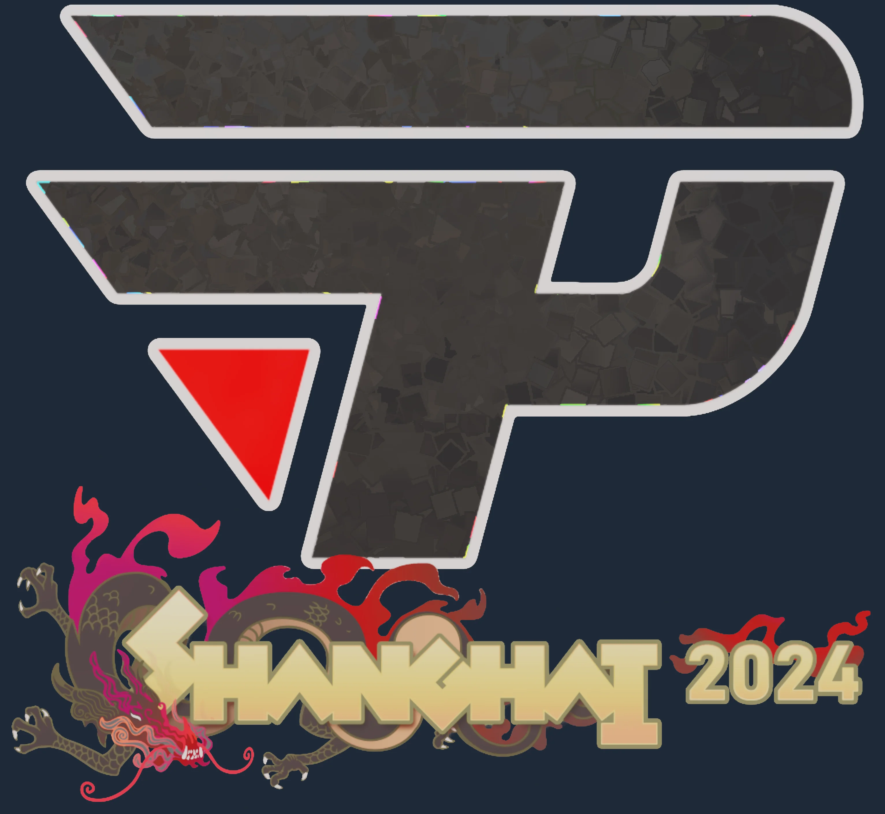 Sticker | paiN Gaming (Glitter) | Shanghai 2024 Image