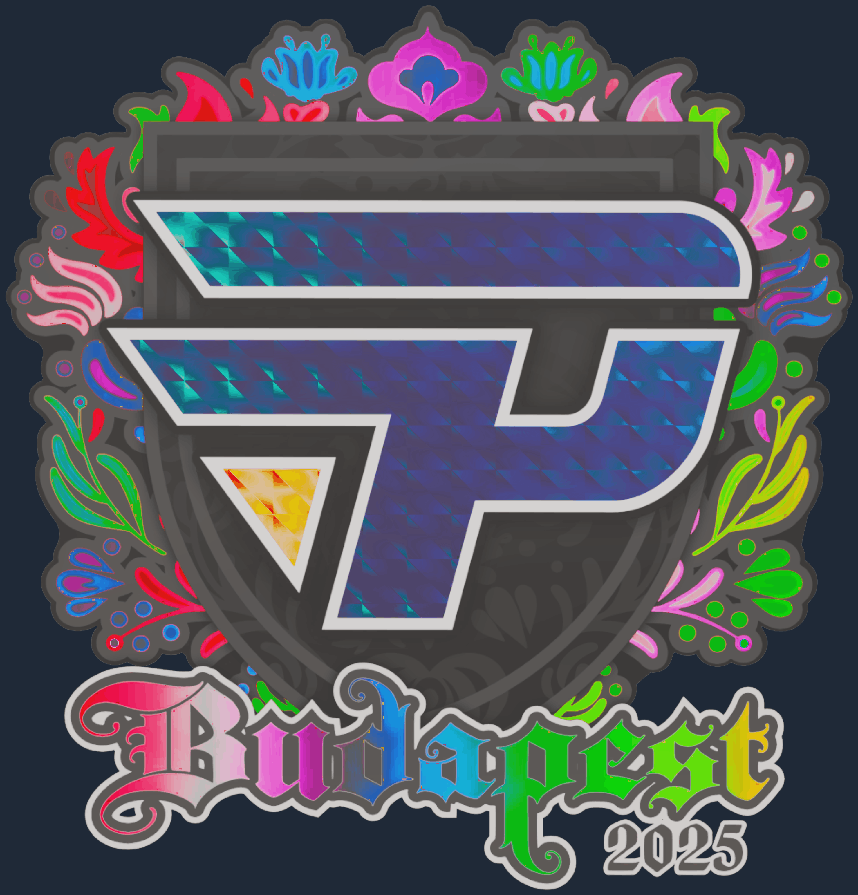 Sticker | paiN Gaming (Holo) | Budapest 2025 Image