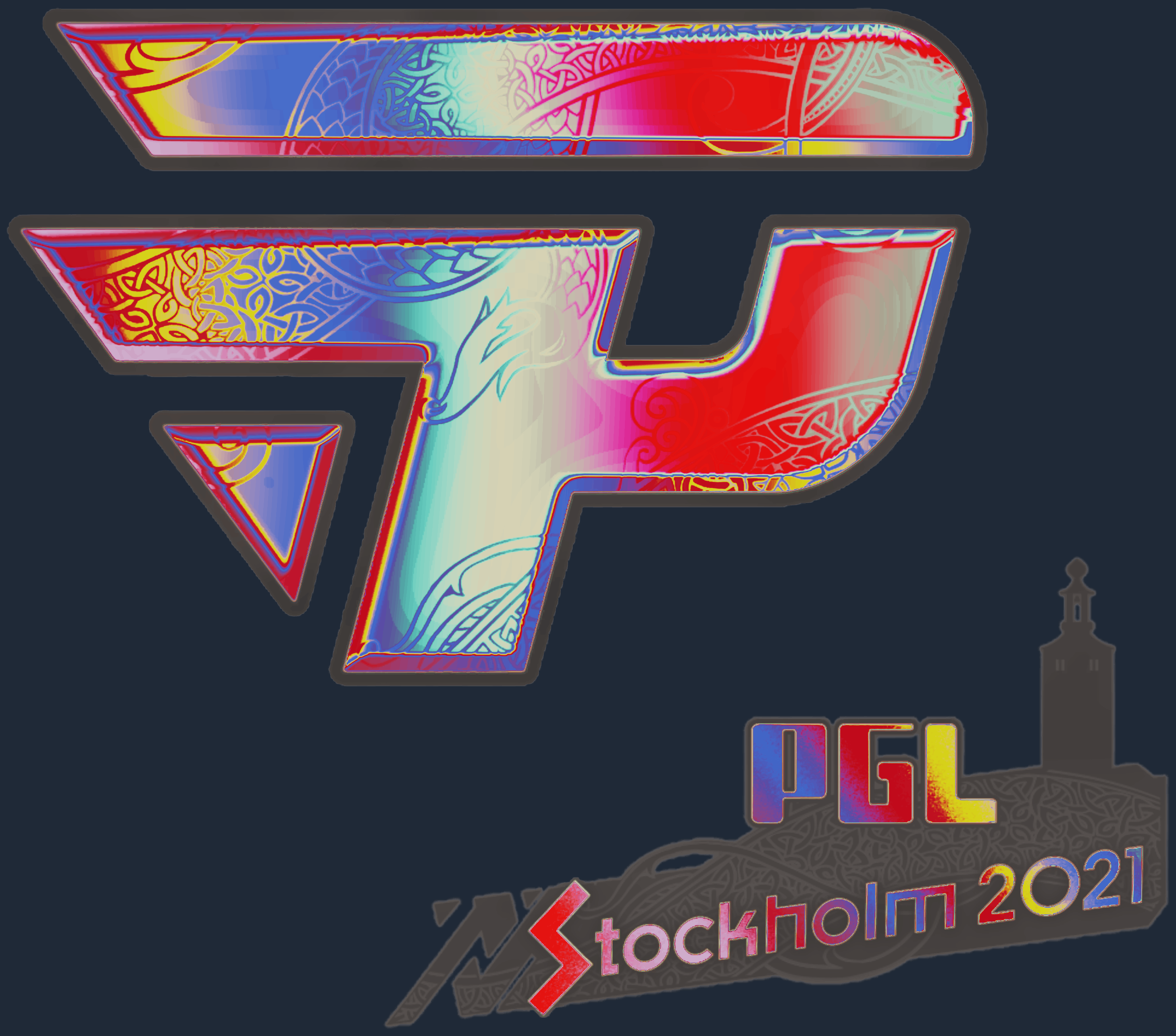 Sticker | paiN Gaming (Holo) | Stockholm 2021 Image