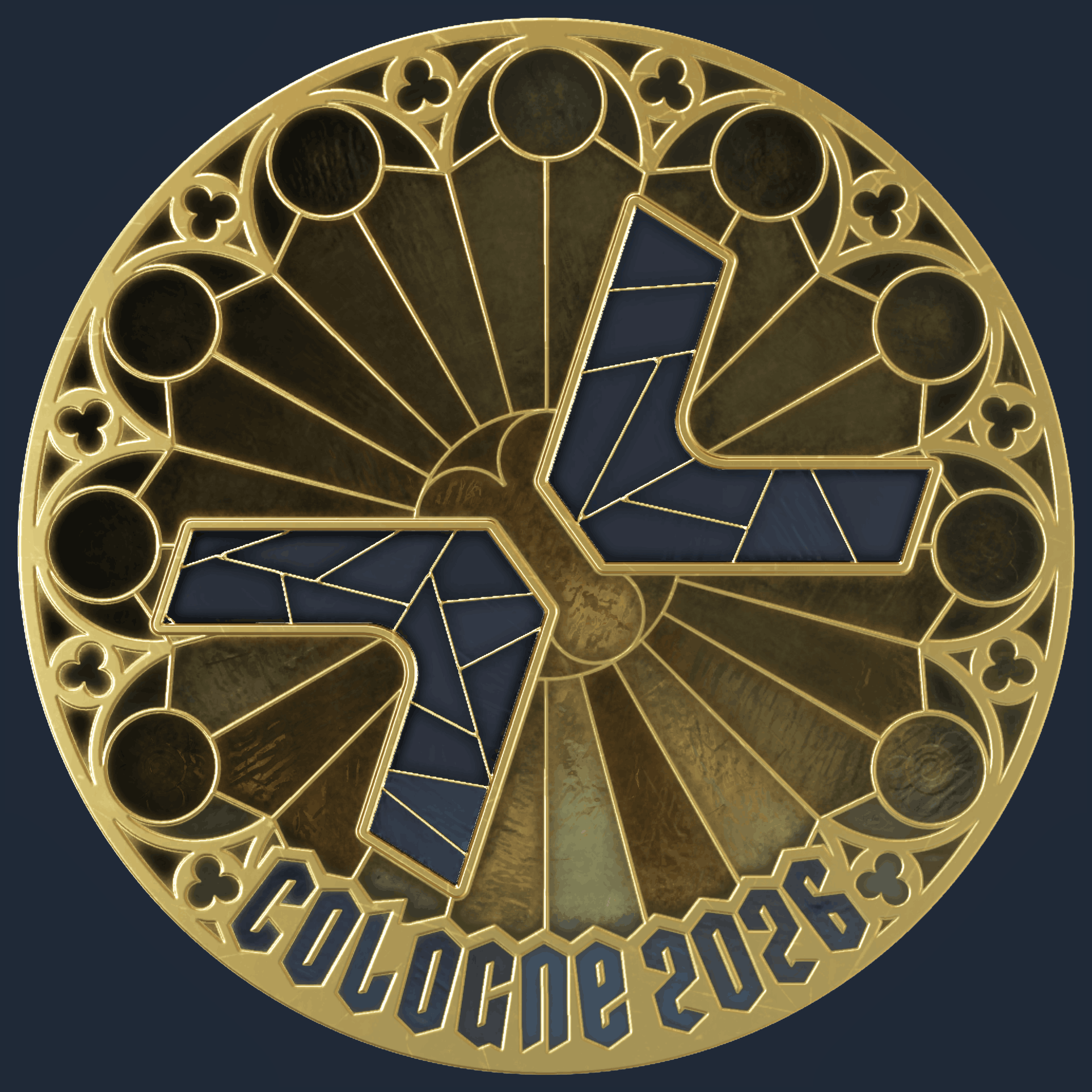 Sticker | PARIVISION (Gold) | Cologne 2026 Image